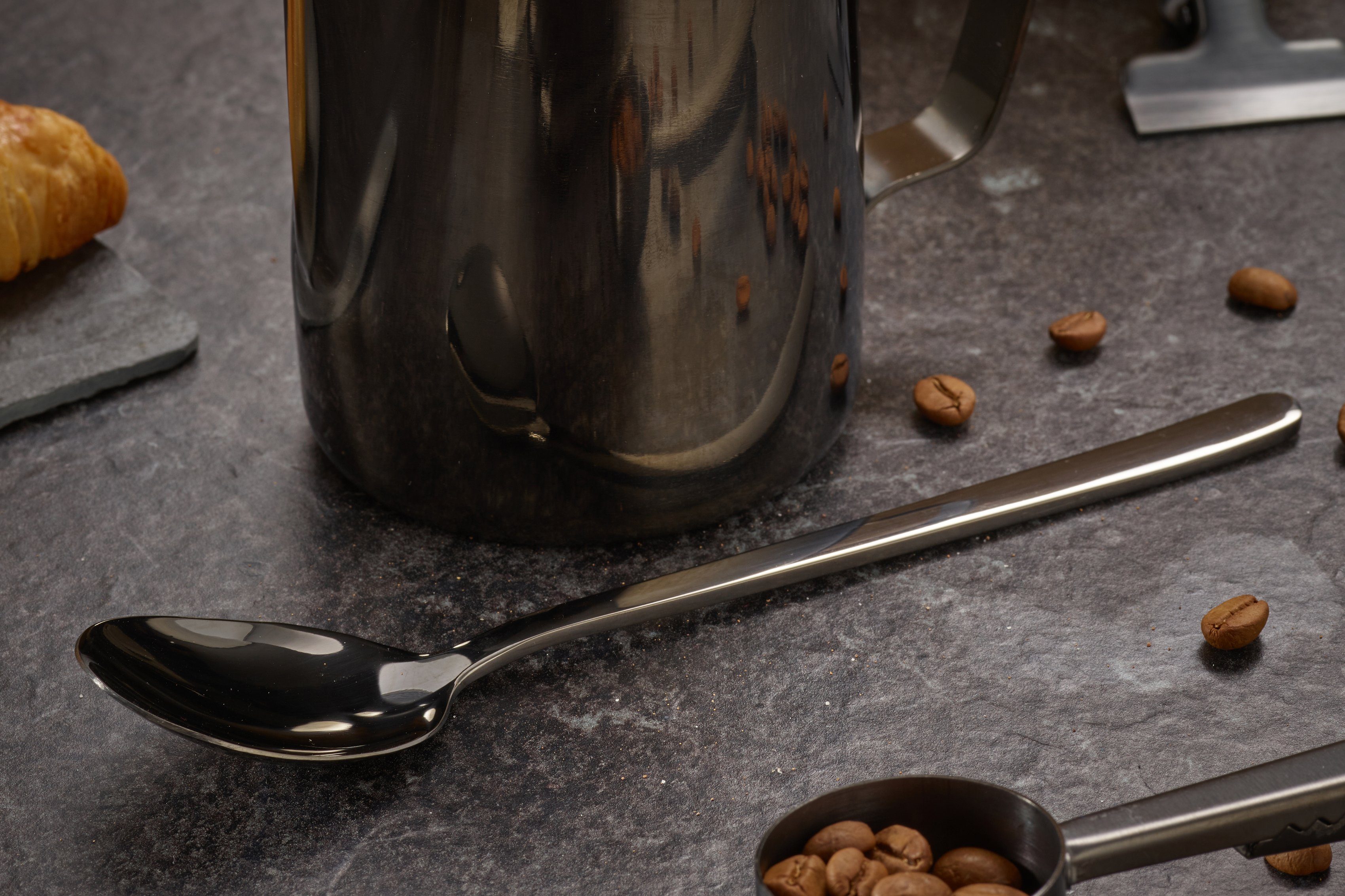 Latte Macchiato, Cappuccino oder ideal 23-tlg. für Barista-Set, schwarz ECHTWERK Kaffeezubehör-Set,