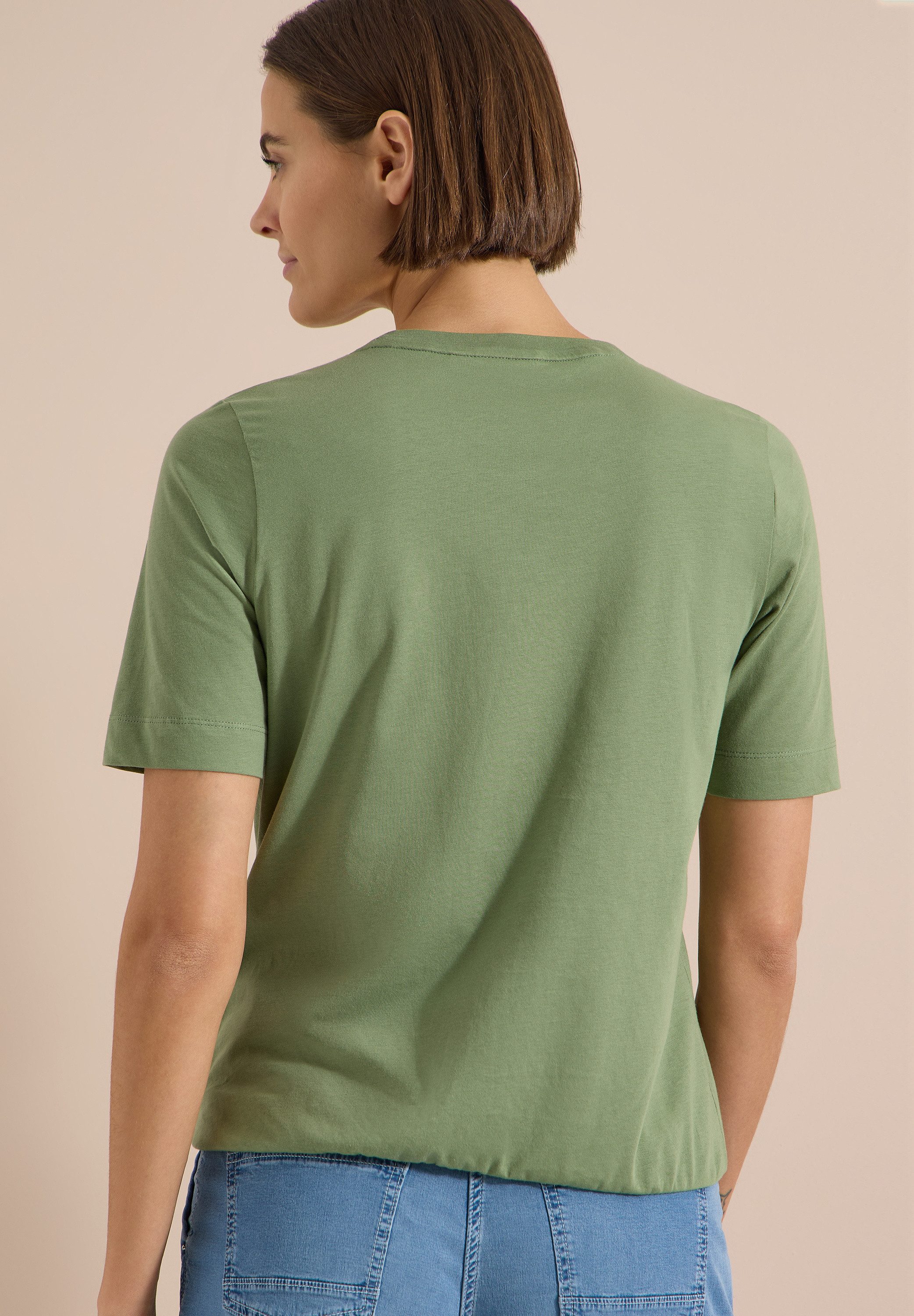 CECIL Kurzarmshirt Sommershirt mit Print