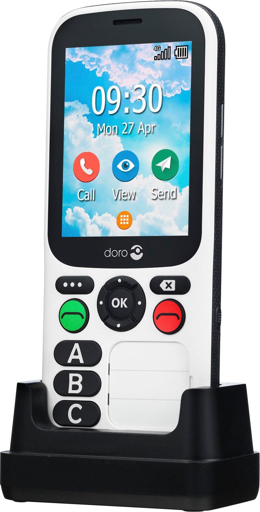 Doro 4 (7,11 780X GB Speicherplatz) Smartphone Zoll, cm/2,8