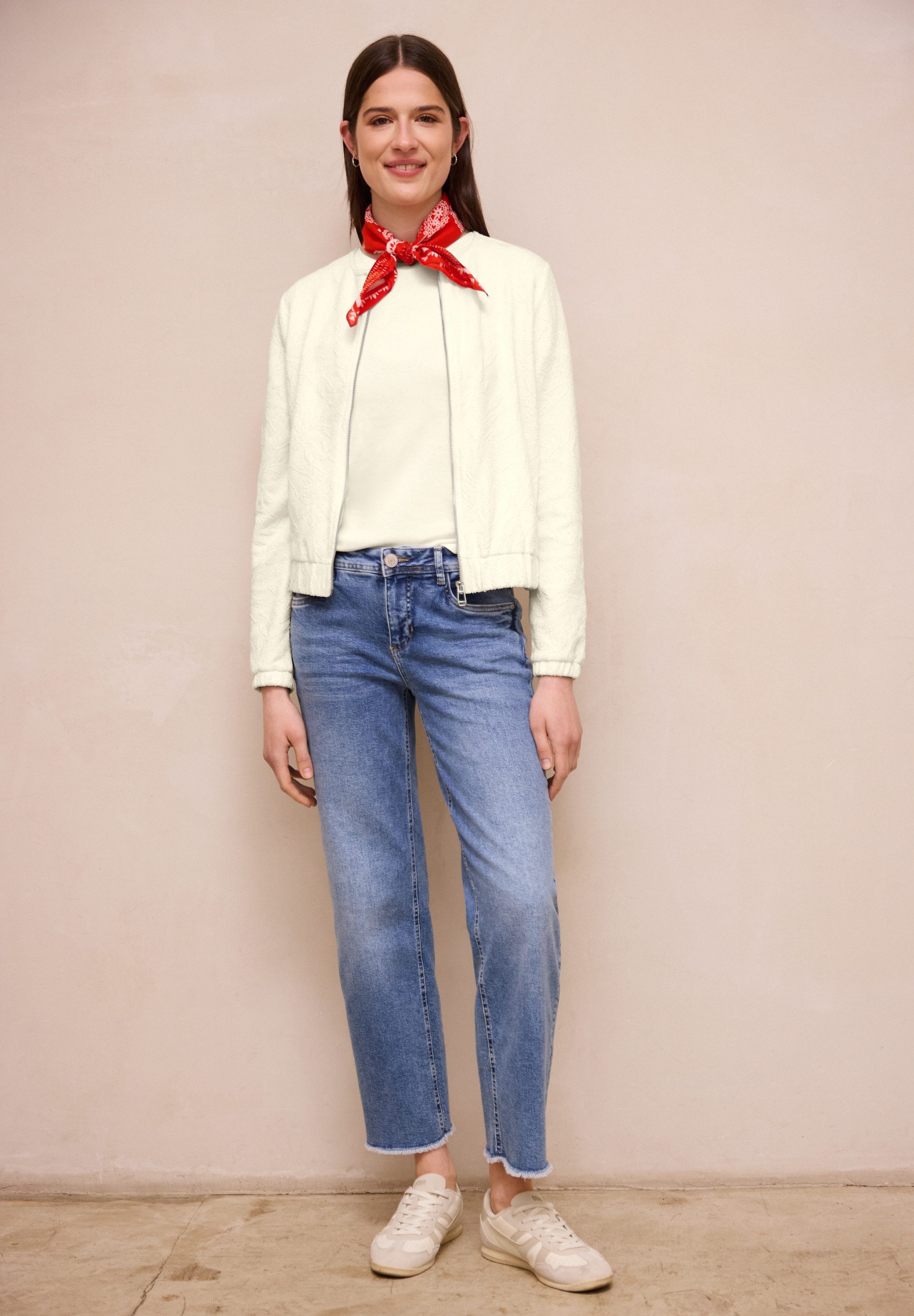 STREET ONE STUDIO Blouson Rundhalsausschnitt