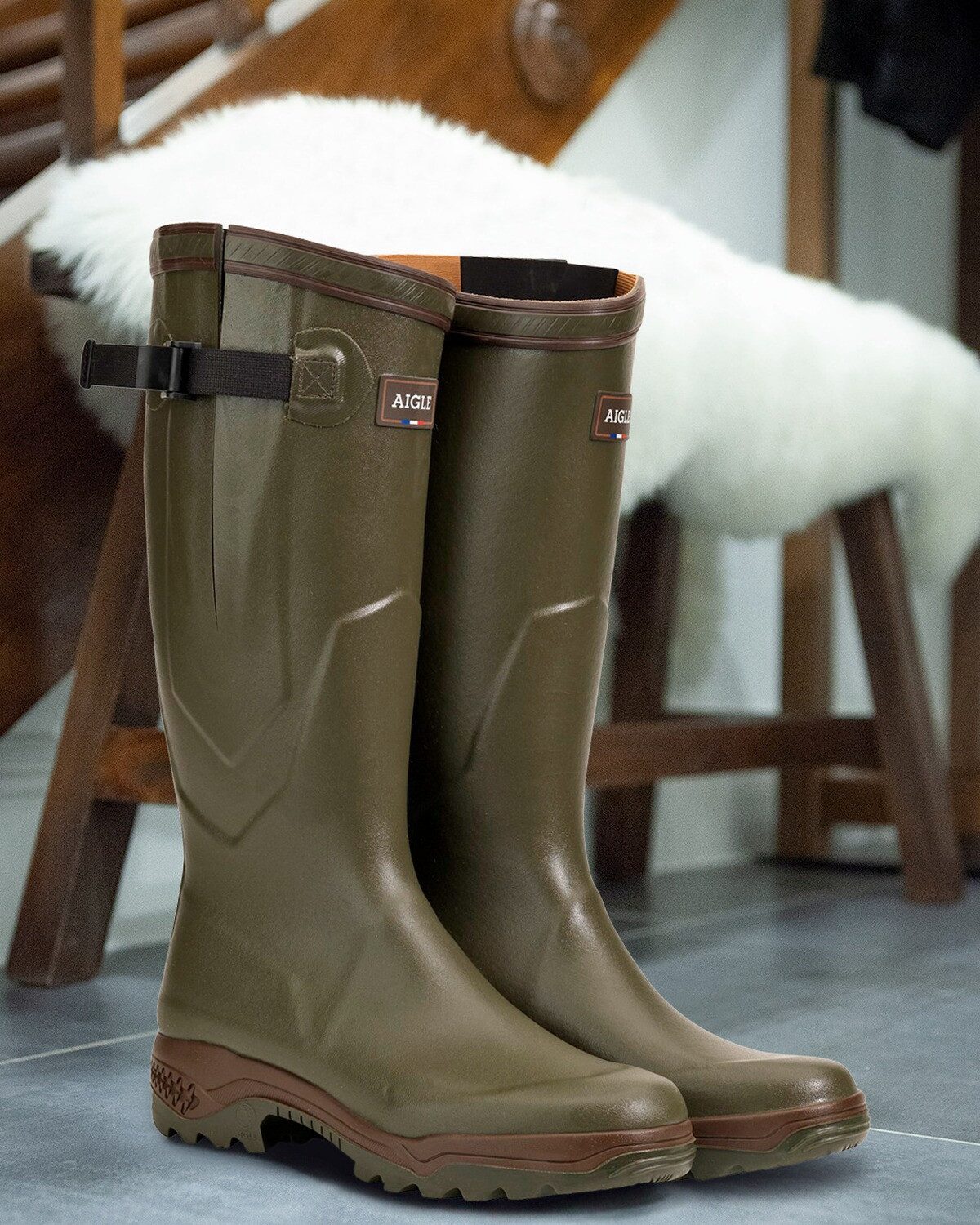 Aigle Gummistiefel Parcours® 2 Vario Gummistiefel Stoßdämpfend