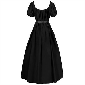 AFAZ New Trading UG 2-in-1-Kleid Mittelalterliches langes Kleid mit hoher Taille, Leistungskleidung