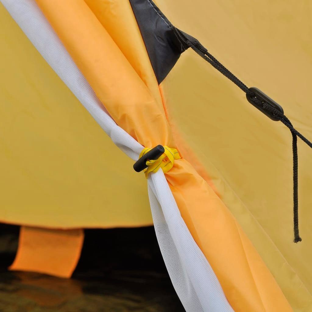 DOTMALL für 4 Gelb 290x270x225 cm, Personen,Gr. Tipi-Zelt Campingzelt PE-Boden