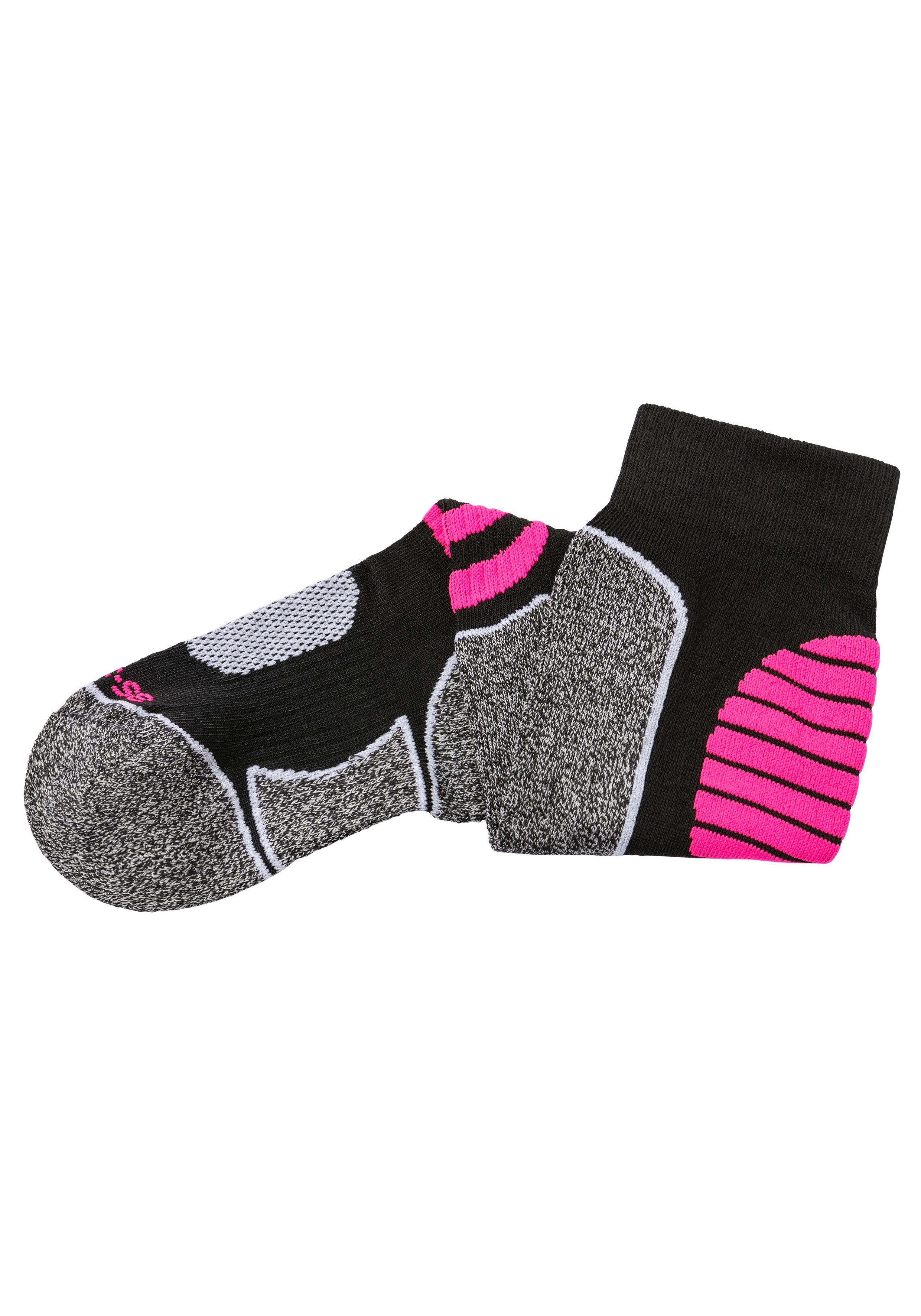 LASCANA ACTIVE Skisocken (Packung) mit verstärkten Belastungszonen