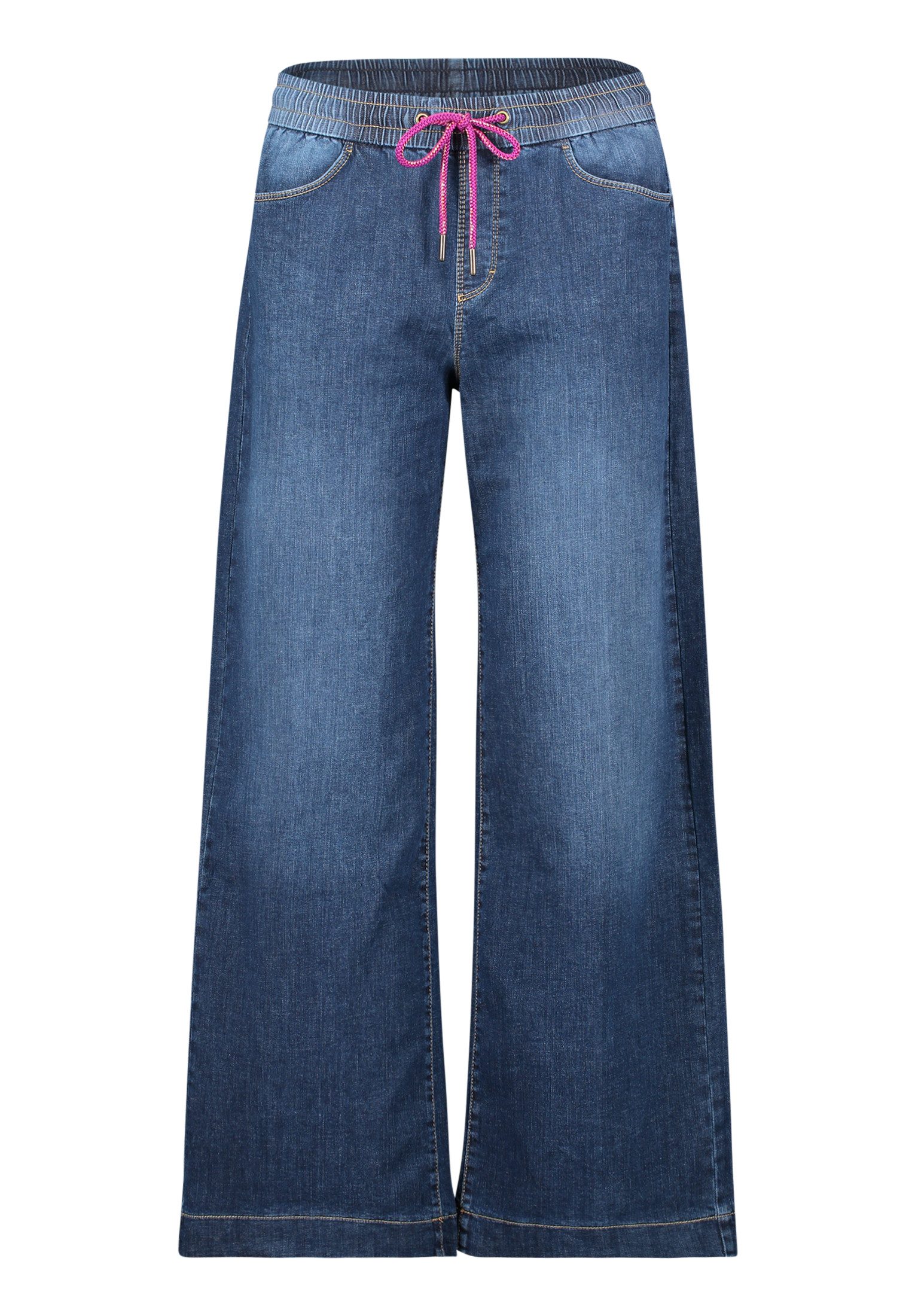 Slim-fit-Jeans Damen mit weitem Bein