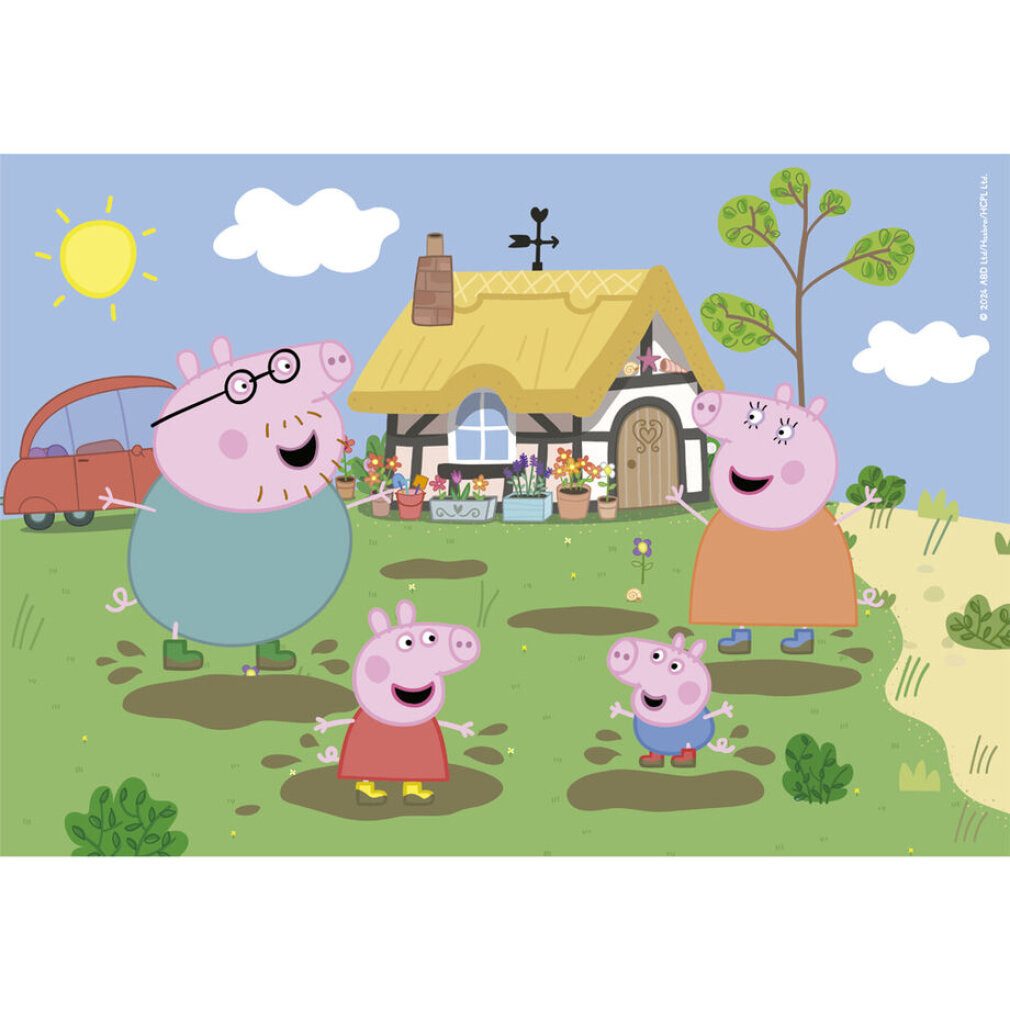 Clementoni® Puzzle Peppa Wutz 30-teiliges Clementoni-Puzzle, Puzzleteile