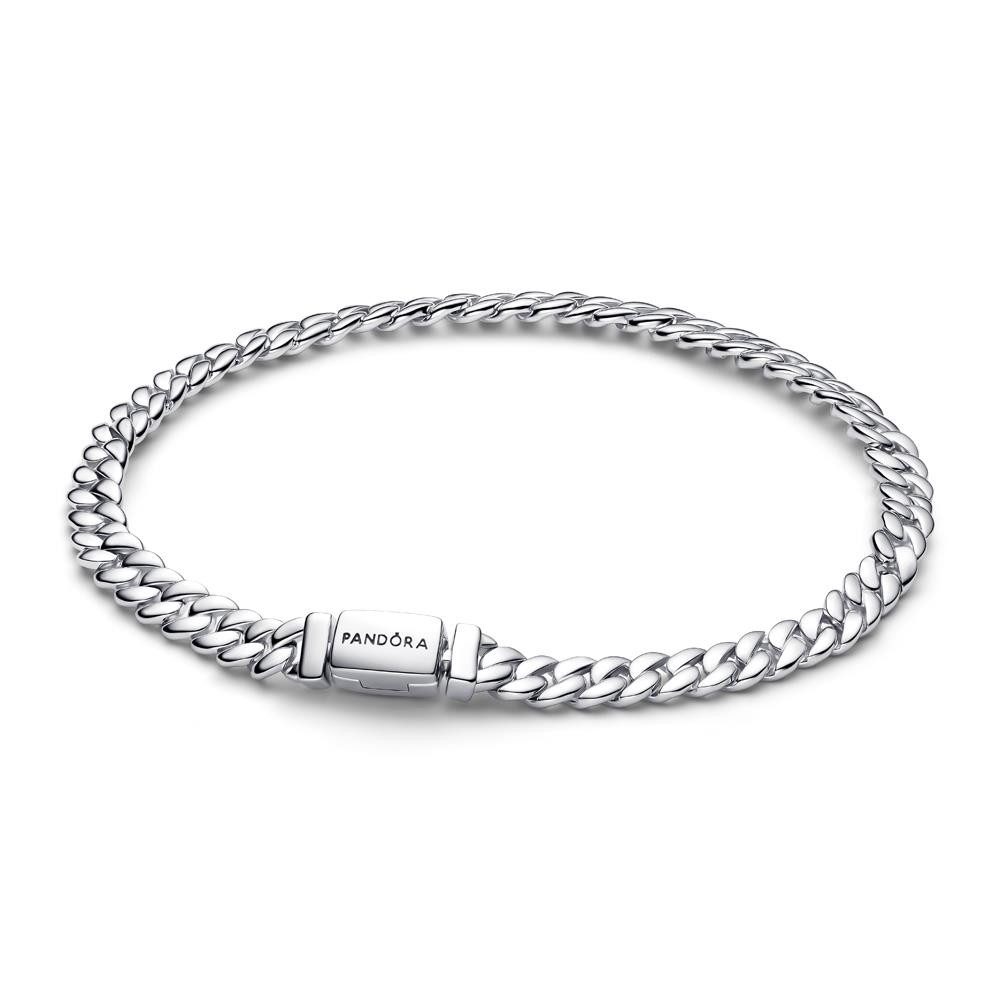 Pandora Armband Damen Panzerarmband, Sterlingsilber von PANDORA Timeless
