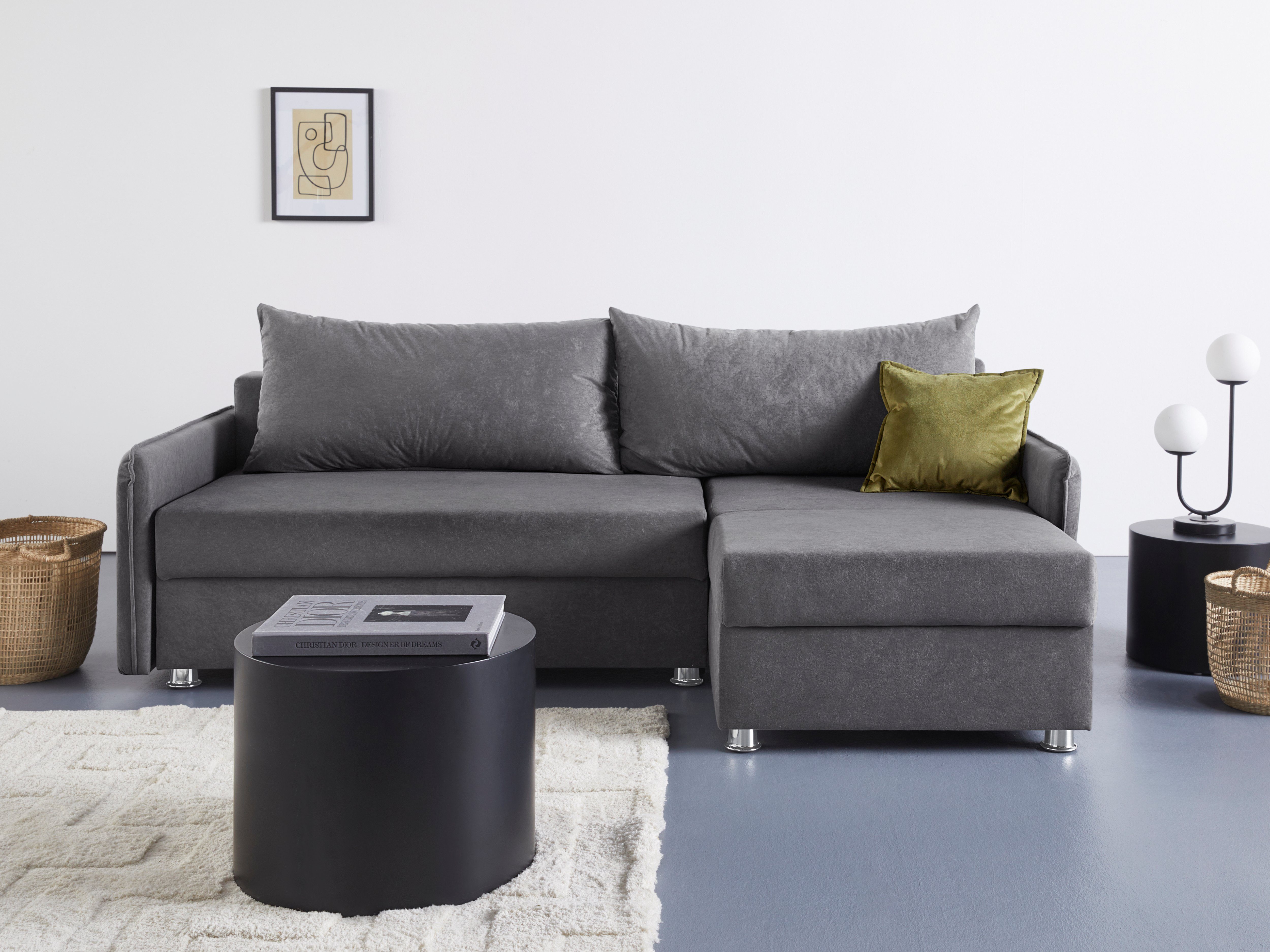 COLLECTION AB Ecksofa und Sunny, Bettkasten inkl. Bettfunktion