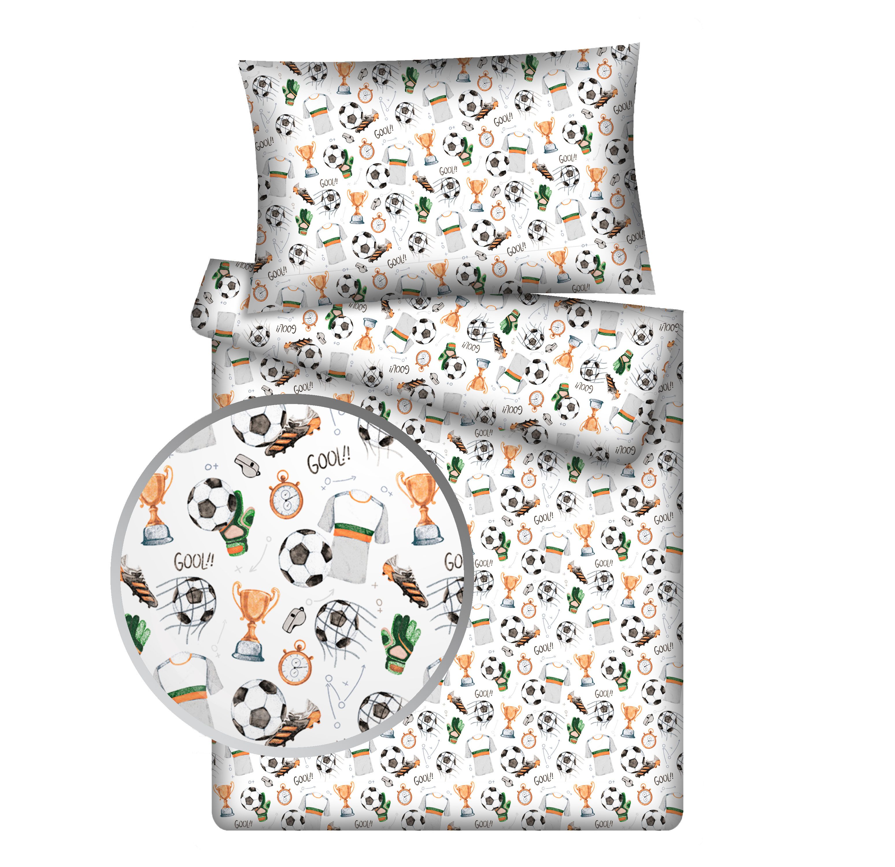 KiGATEX Kinderbettwäsche KiGATEX Set 2-teilig, 100x135 günstig online kaufen