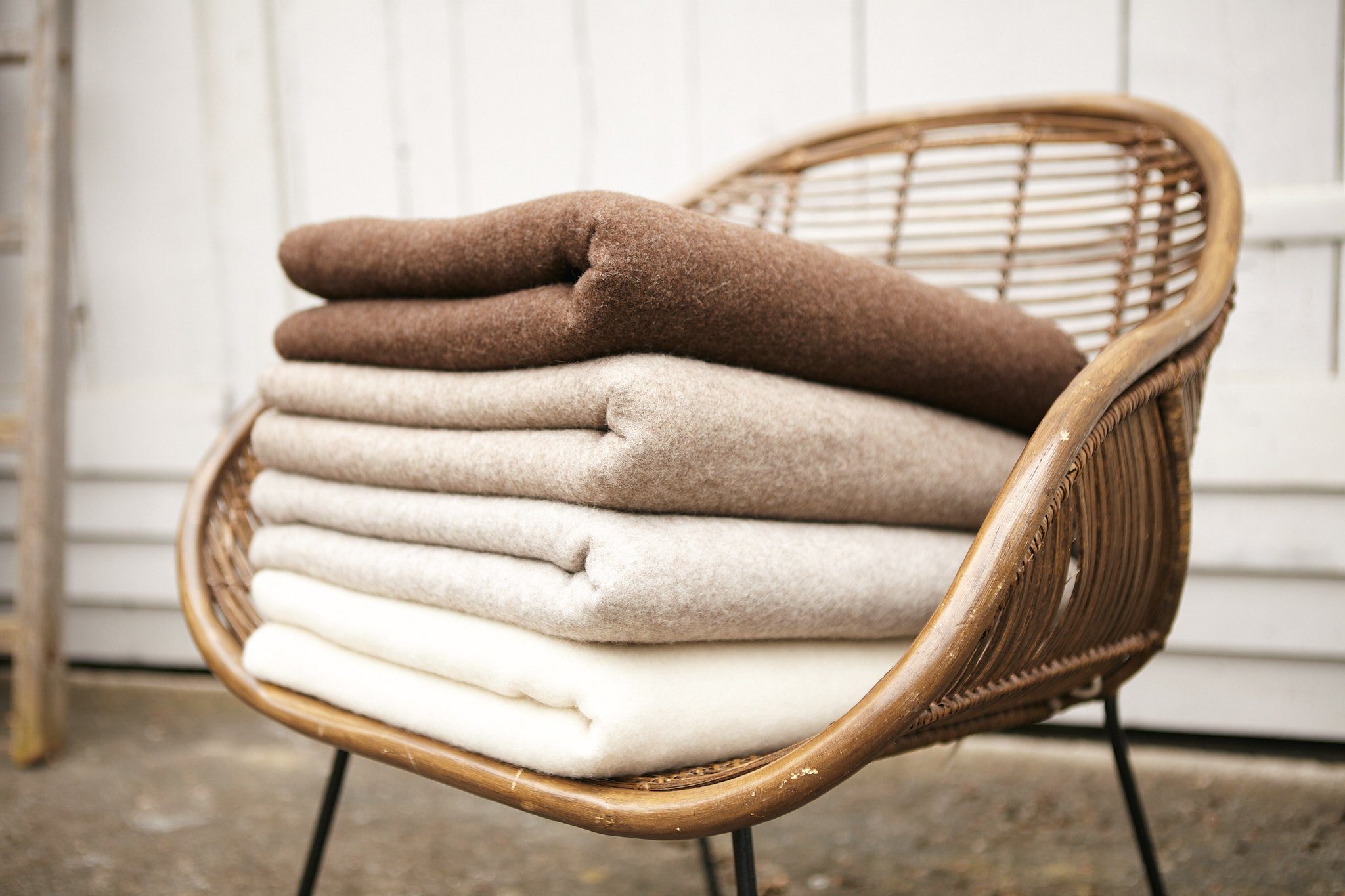 Wolldecke Die große Decke – Merino-Decke 155 cm x 220 cm (1800 g), Kaipara - Merino Sportswear, aus reiner Merinowolle Made in Germany