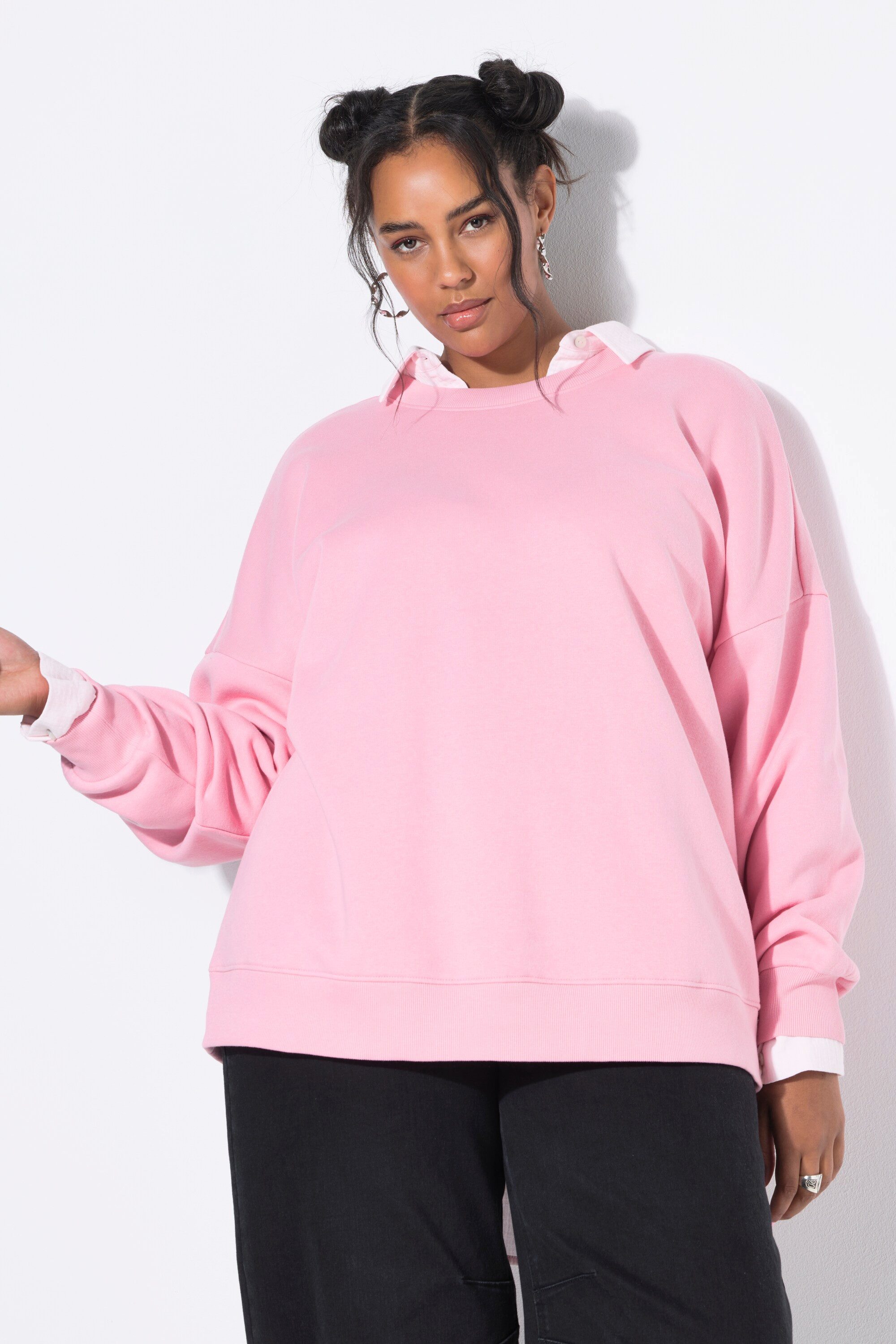 Studio Untold Sweatshirt Sweatshirt Oversize Shape extra lang günstig online kaufen