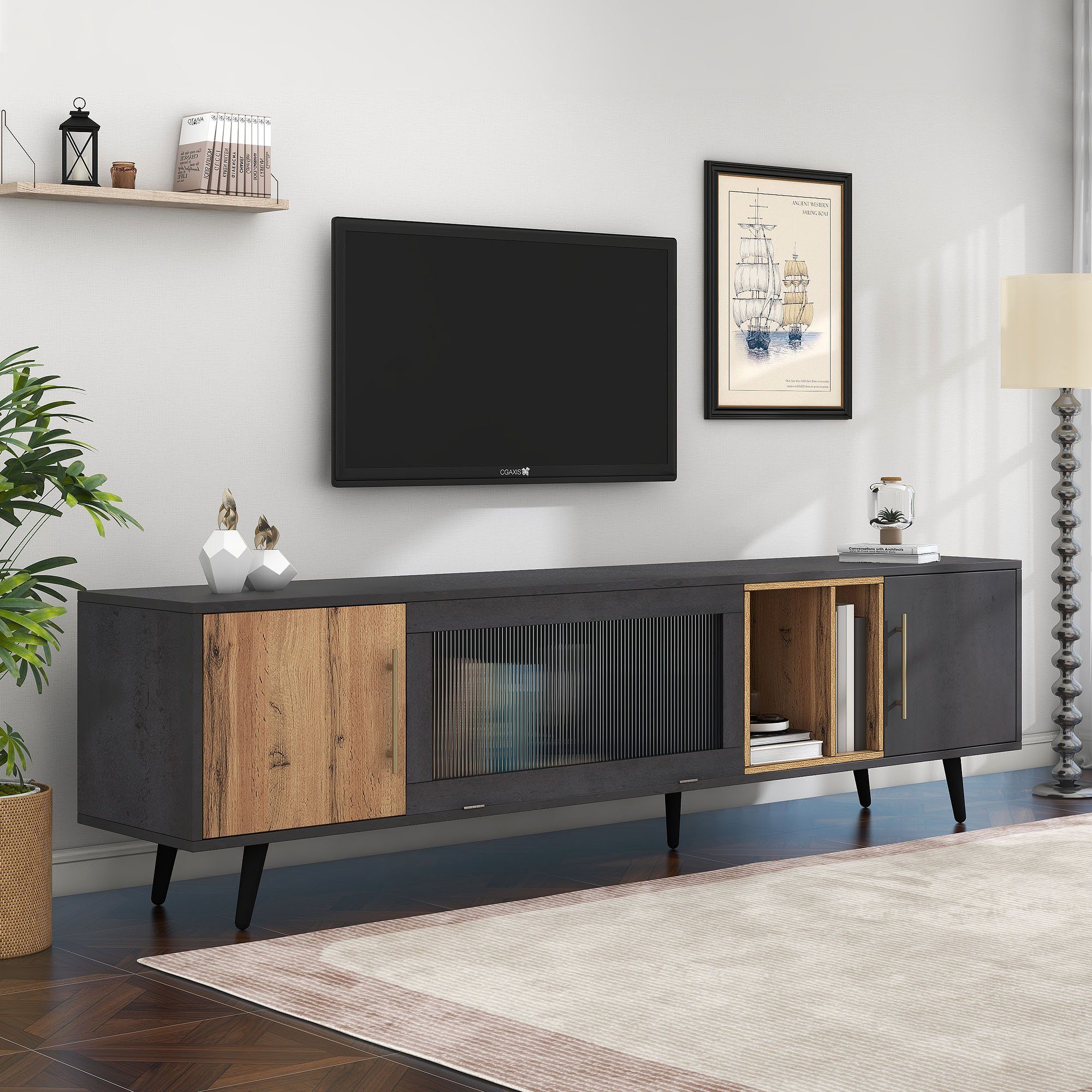 HAUSS SPOLE TV-Schrank TV-Lowboards TV Schrank günstig online kaufen