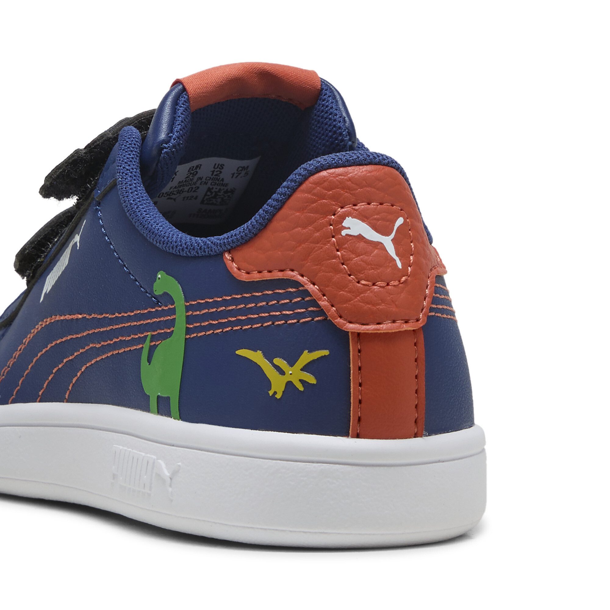 PUMA Smash 3.0 Dino Sneakers Kinder Sneaker
