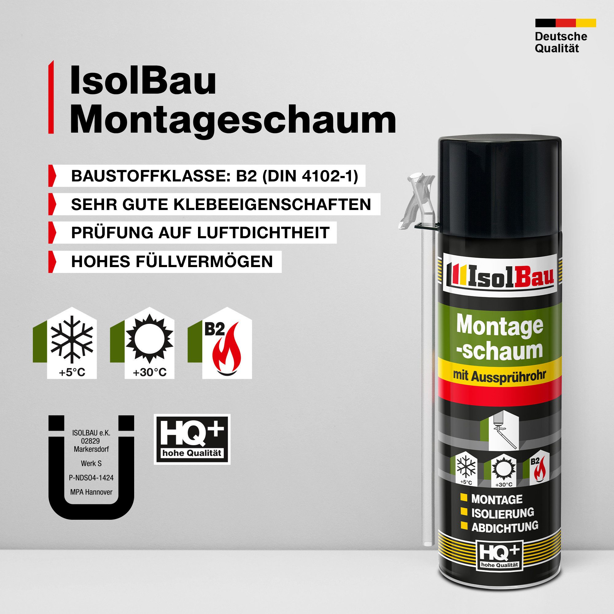 None Montagekleber Montageschaum 1 Dose 500 günstig online kaufen