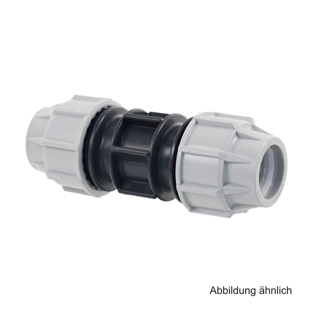 Plasson Wasserrohr Plasson Serie 18, Reparaturkupplung, 25 mm