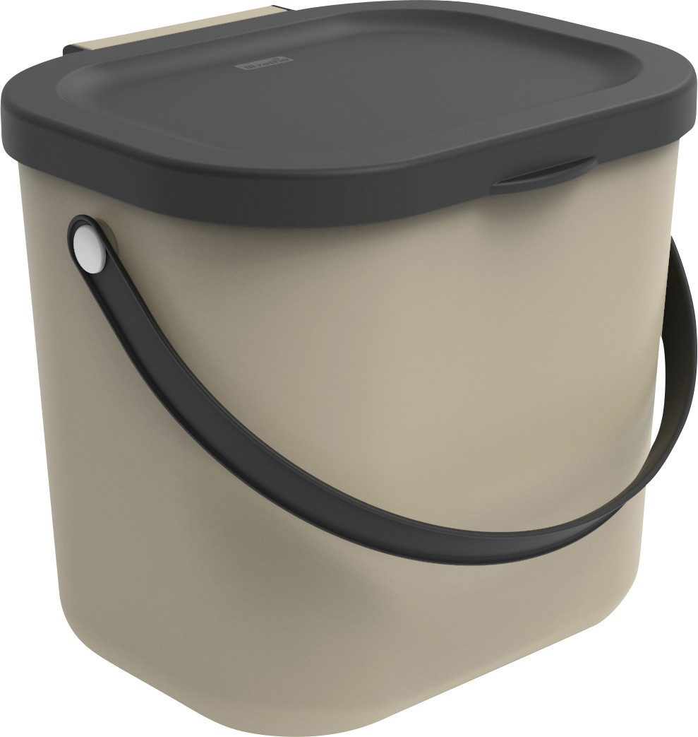 ROTHO Mülltonnenbox Rotho Mülltrennungssystem Albula 6 L cappuccino