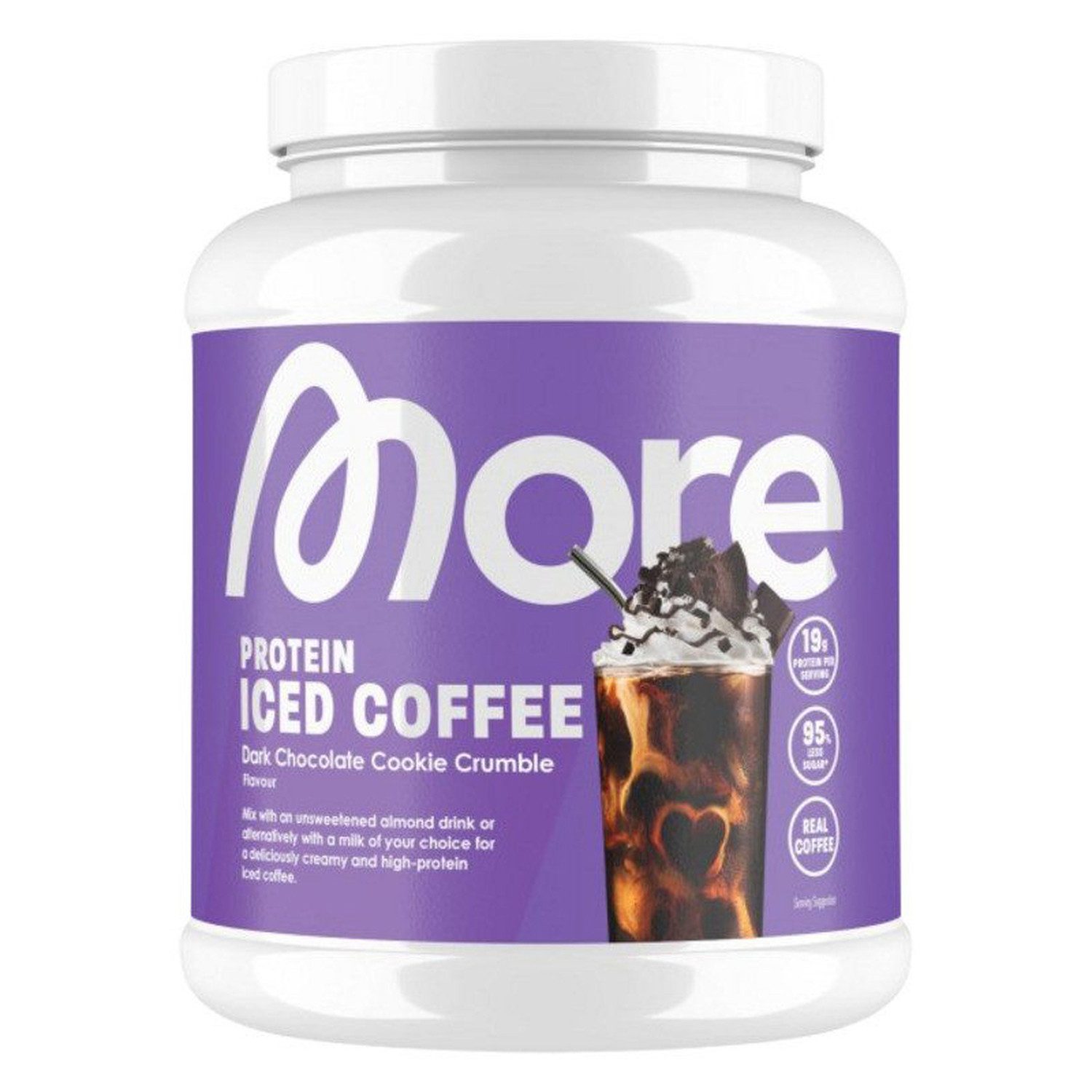 More Nutrition More Nutrition Protein Iced Coffee 500g Pulver, 500 g