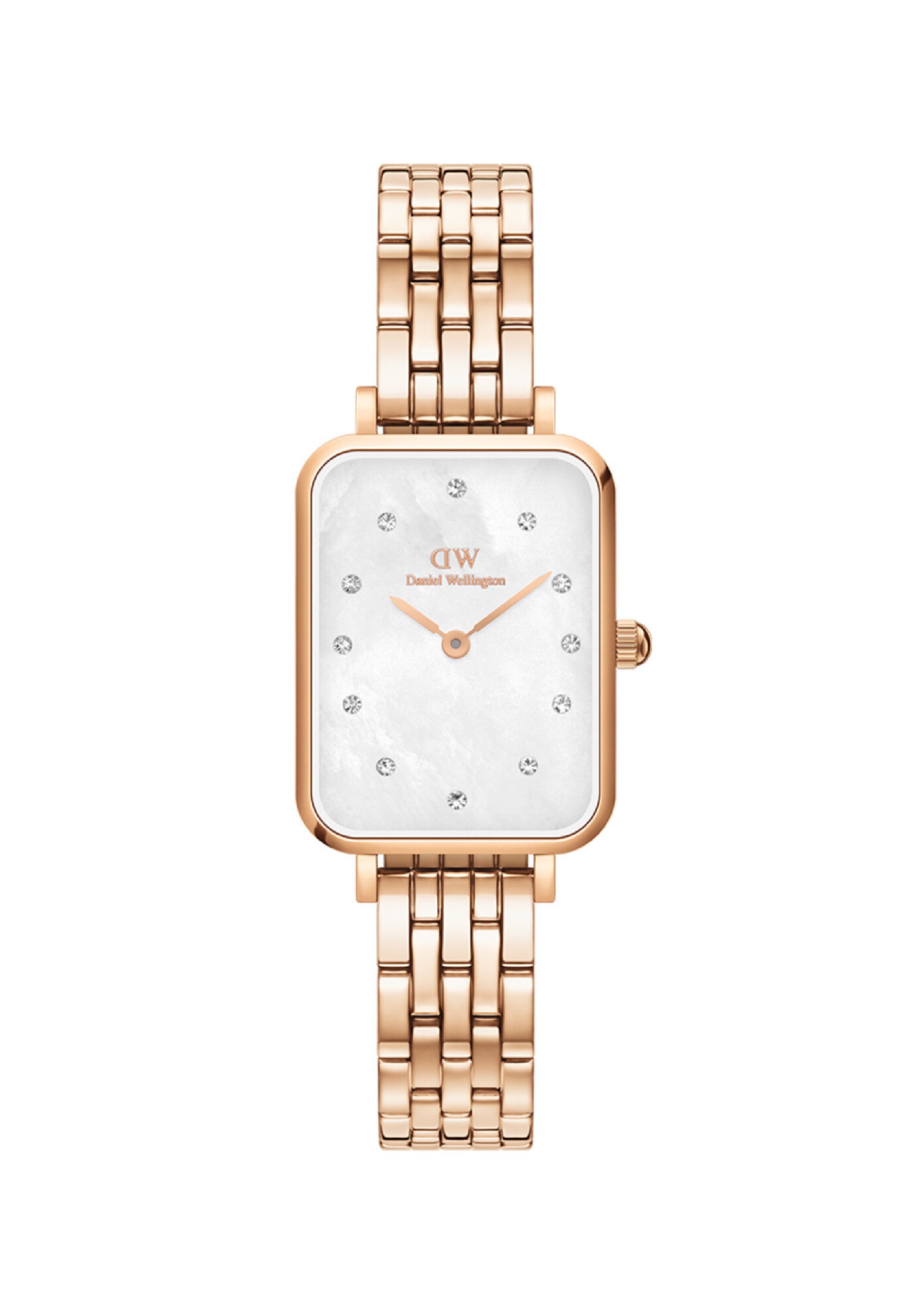 Daniel Wellington Quarzuhr QUADRO 5-LINK, (1-tlg), Quarz Analog