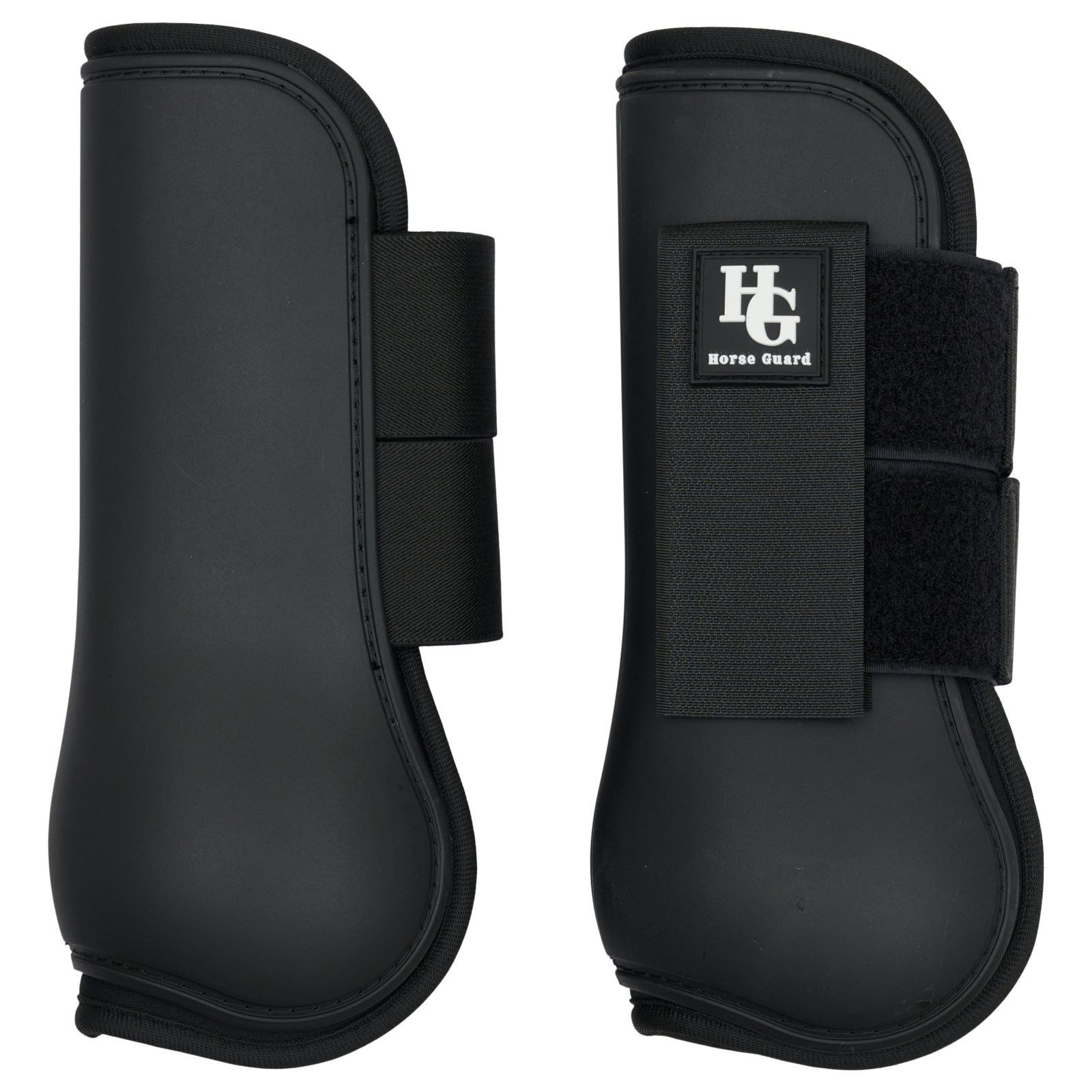 Horse Guard Gamaschen Timian Springgamaschen, schwarz, Pony