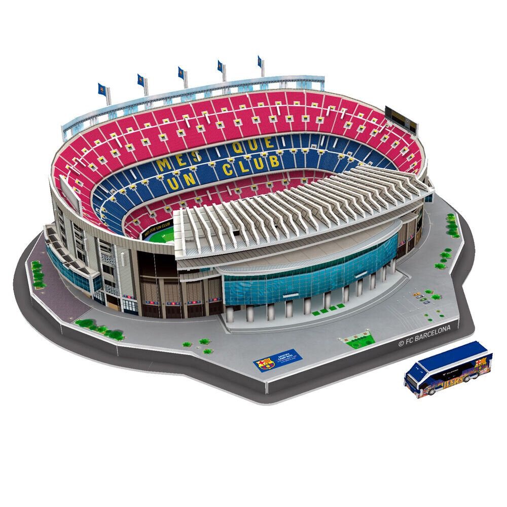 BanboToys 3D-Puzzle FC Barcelona Camp Nou Stadion 3D-Puzzle, Puzzleteile