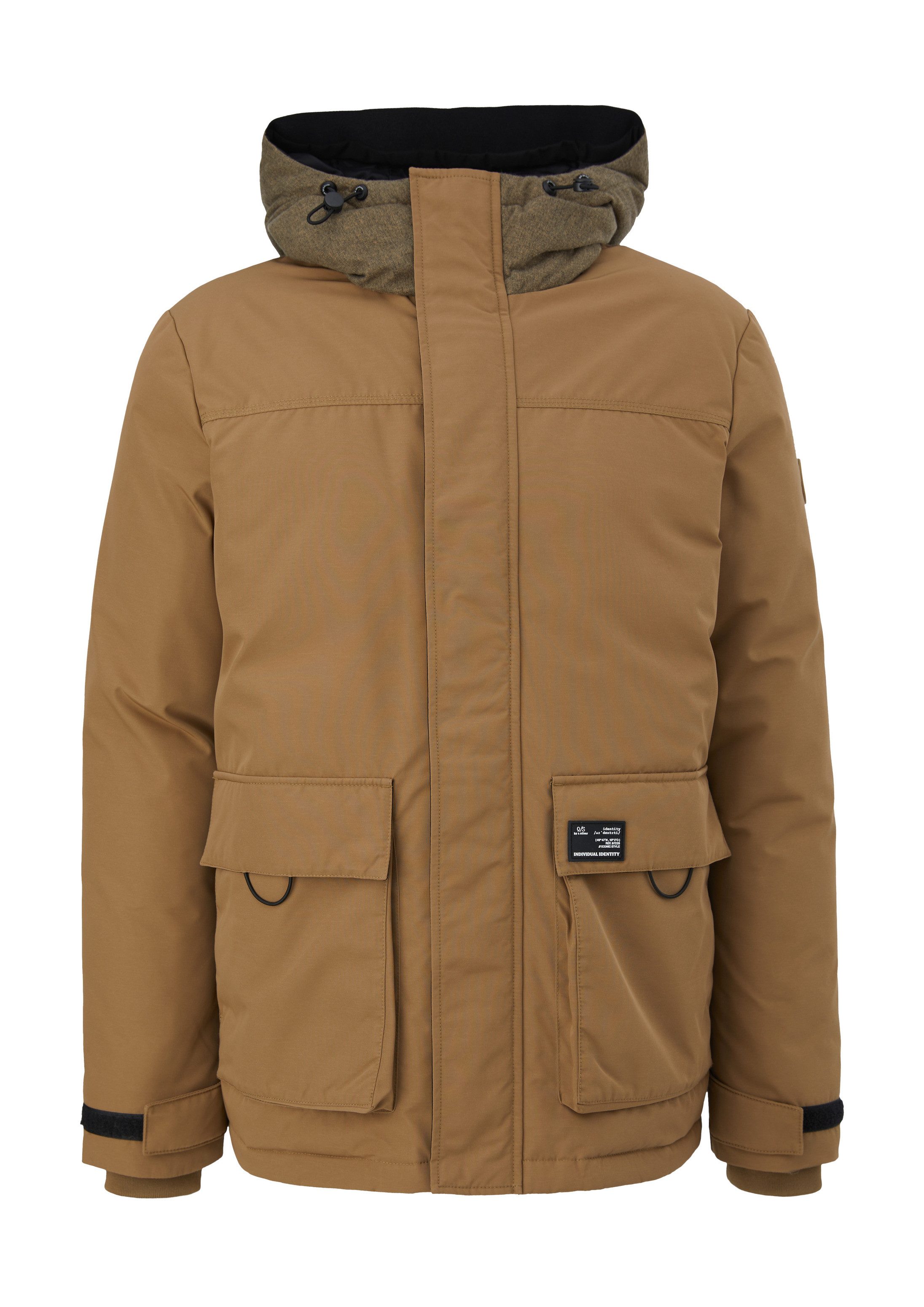 QS Winterjacke Outdoor-Jacke Parka mit Steppdetail