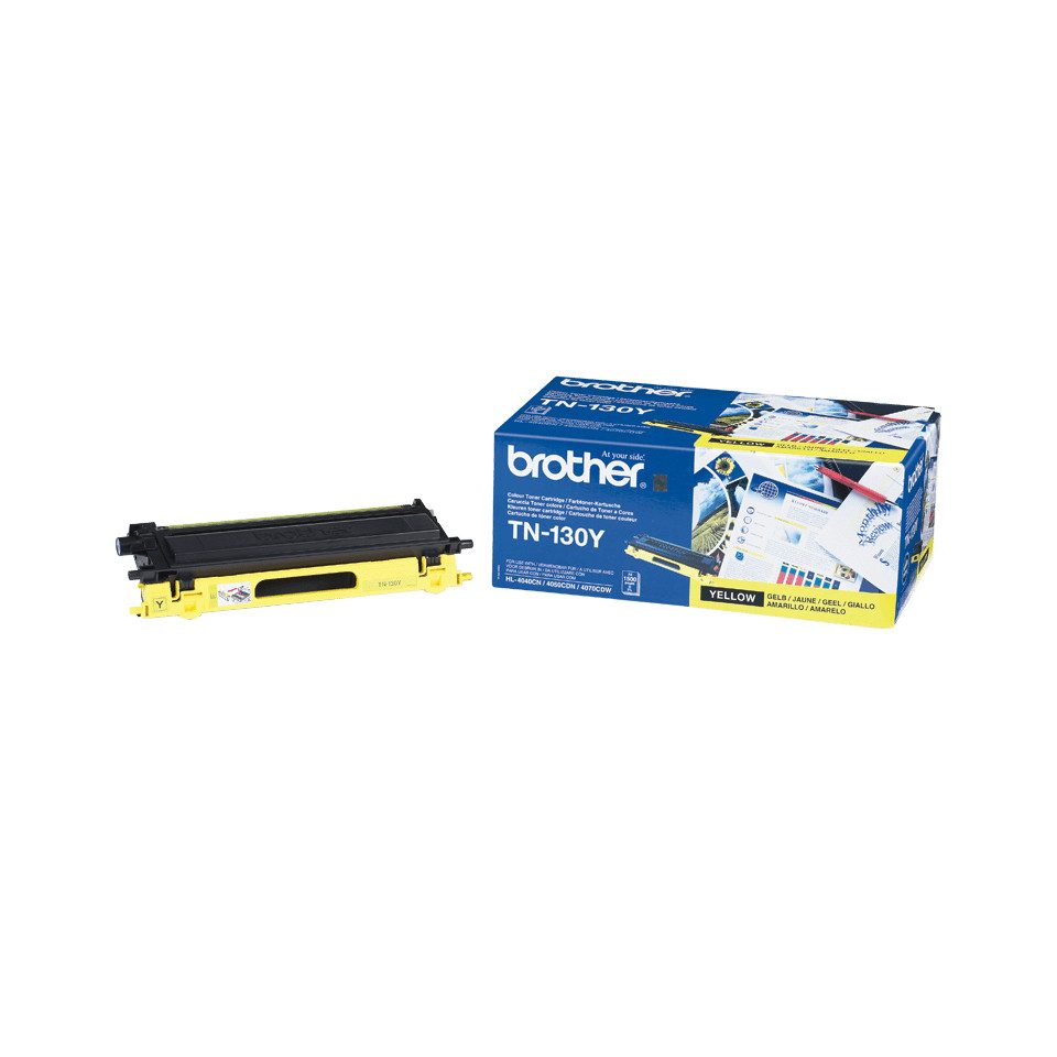 Brother Toner TN-130Y Gelb (ca. 1500 Seiten) Tintenpatrone