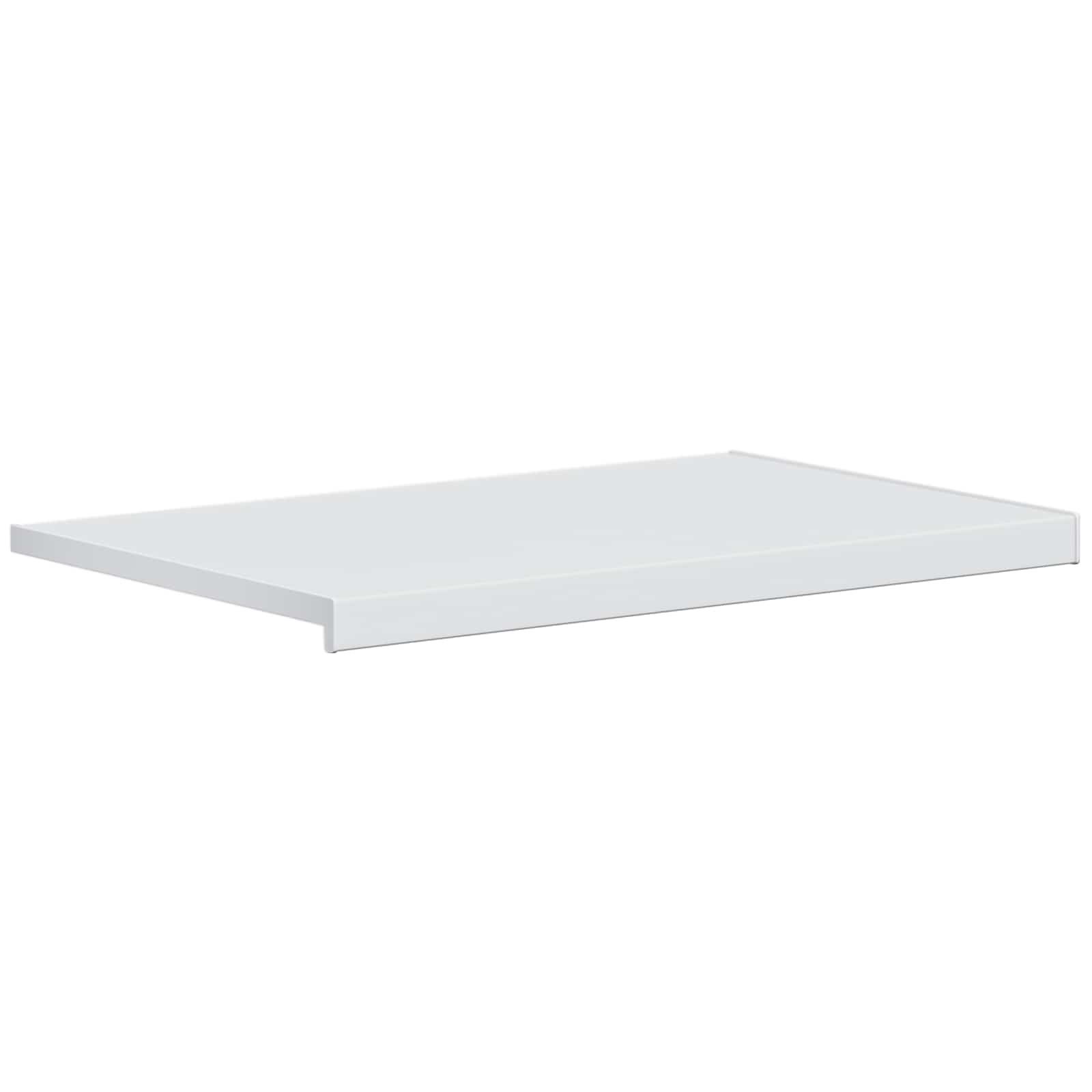 vidaXL Fensterbank Fensterbank Weiß 80 x 50 x 4,5 cm PVC