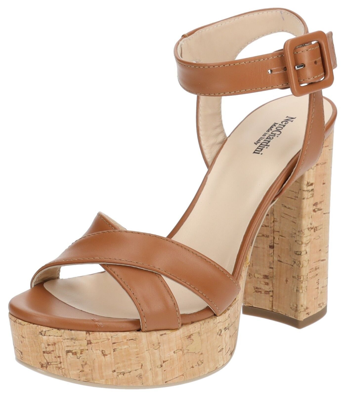 Nero Giardini Sandalen Leder High-Heel-Sandalette