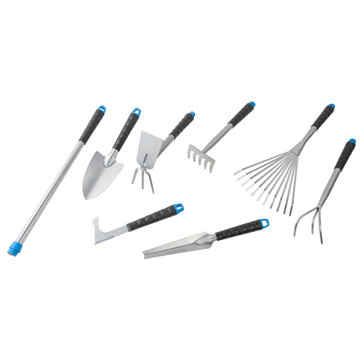 Gartenpflege-Set 8-tlg. Gartenwerkzeug-Set 7 Teile + 1 Griff 94402