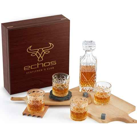 echos Gläser-Set Eco-5030, Glas, Whiskey Geschenkset 6-teilig,Kalk-Natron-Glas,100% Bleifrei