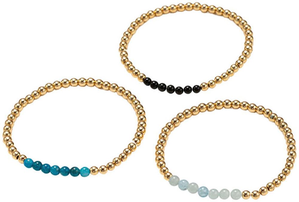 Armband Set Multipack Schmuck Geschenk Armschmuck Armketten Edelstein