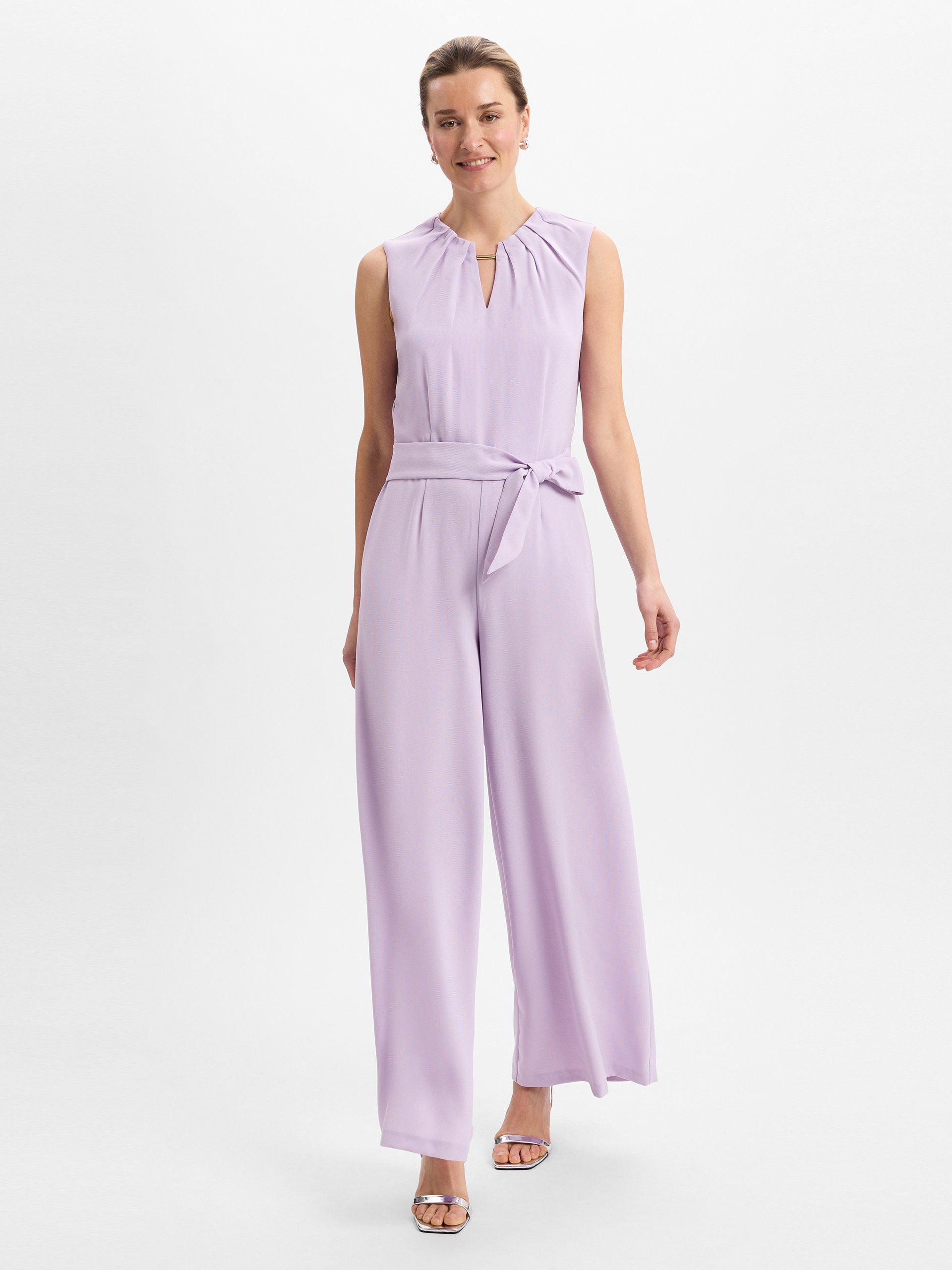 Betty&Co Overall "Betty & Co Damen Jumpsuit ohne Arm", (1 tlg.), Falten günstig online kaufen
