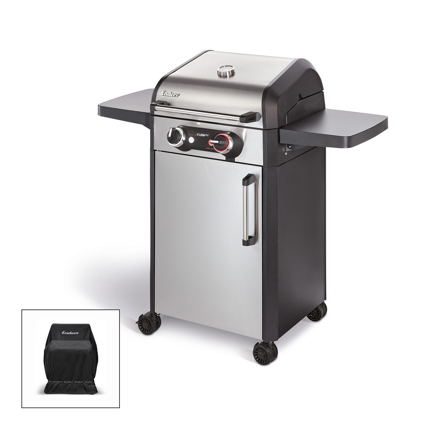 Enders® Elektrogrill Enders Elektrogrill eFlow Pro 2 Turbo inkl. Wetterschutzhülle, 3000 W