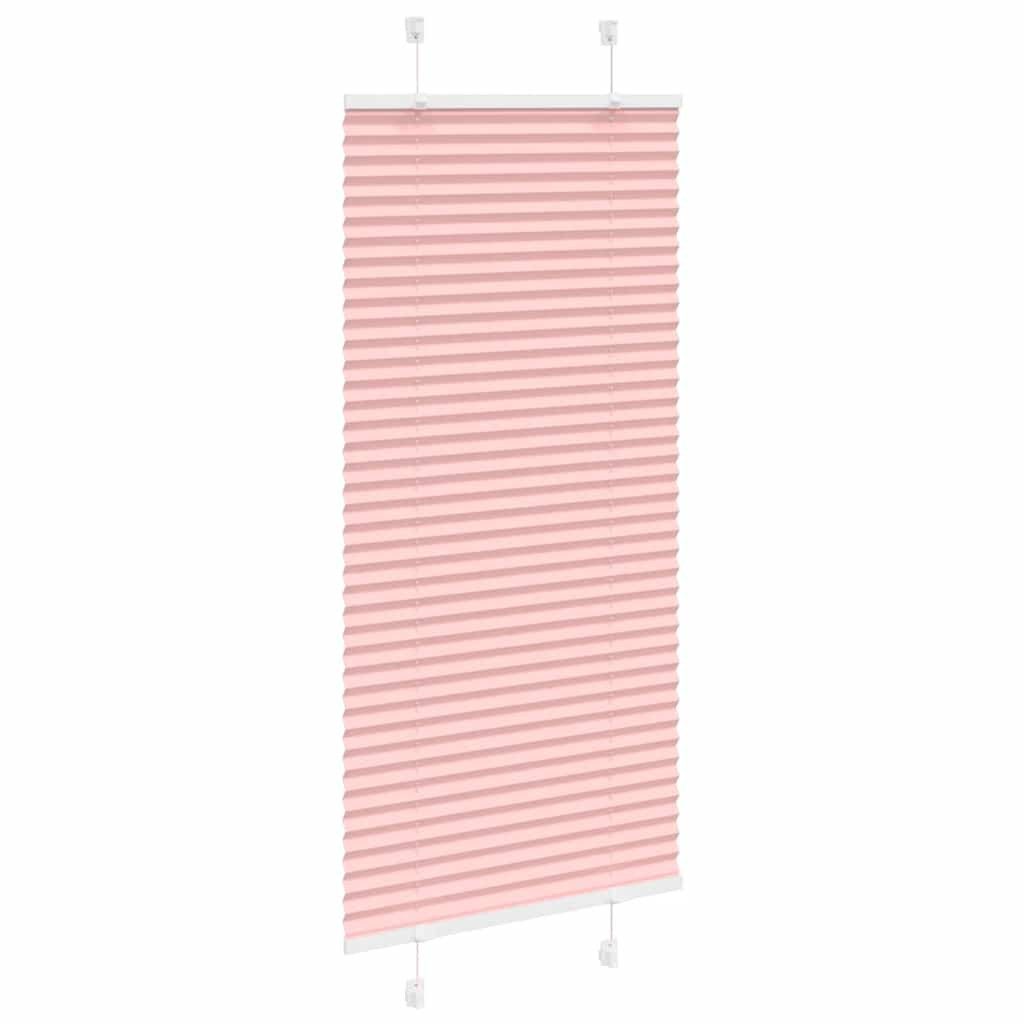vidaXL Jalousie 65 x 150 cm Plissee Rosa 65x150 cm Stoffbreite 64,4 cm Polyester