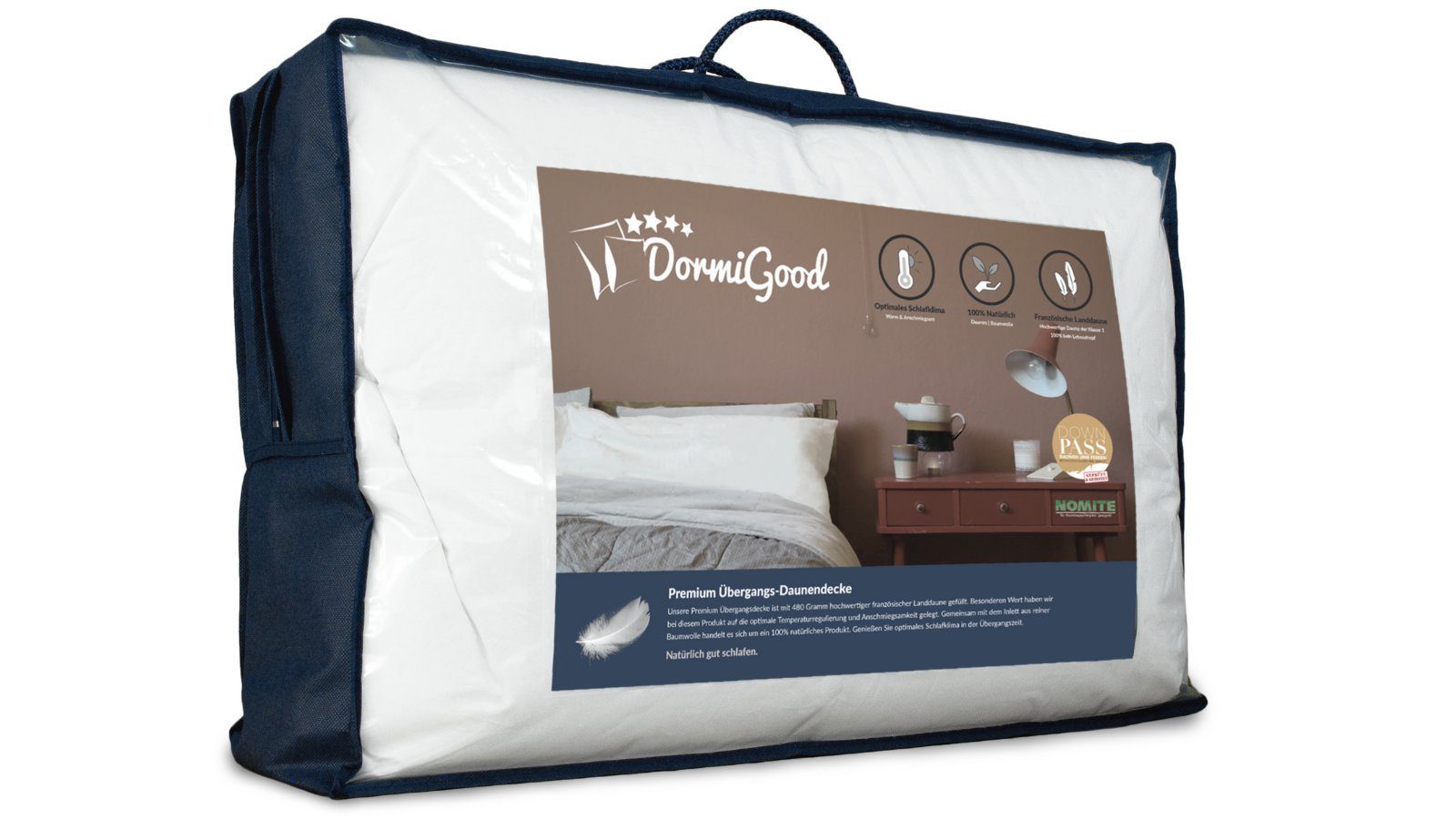 DormiGood Daunenbettdecke Premium Daunendecke, 100% Daunen, günstig online kaufen