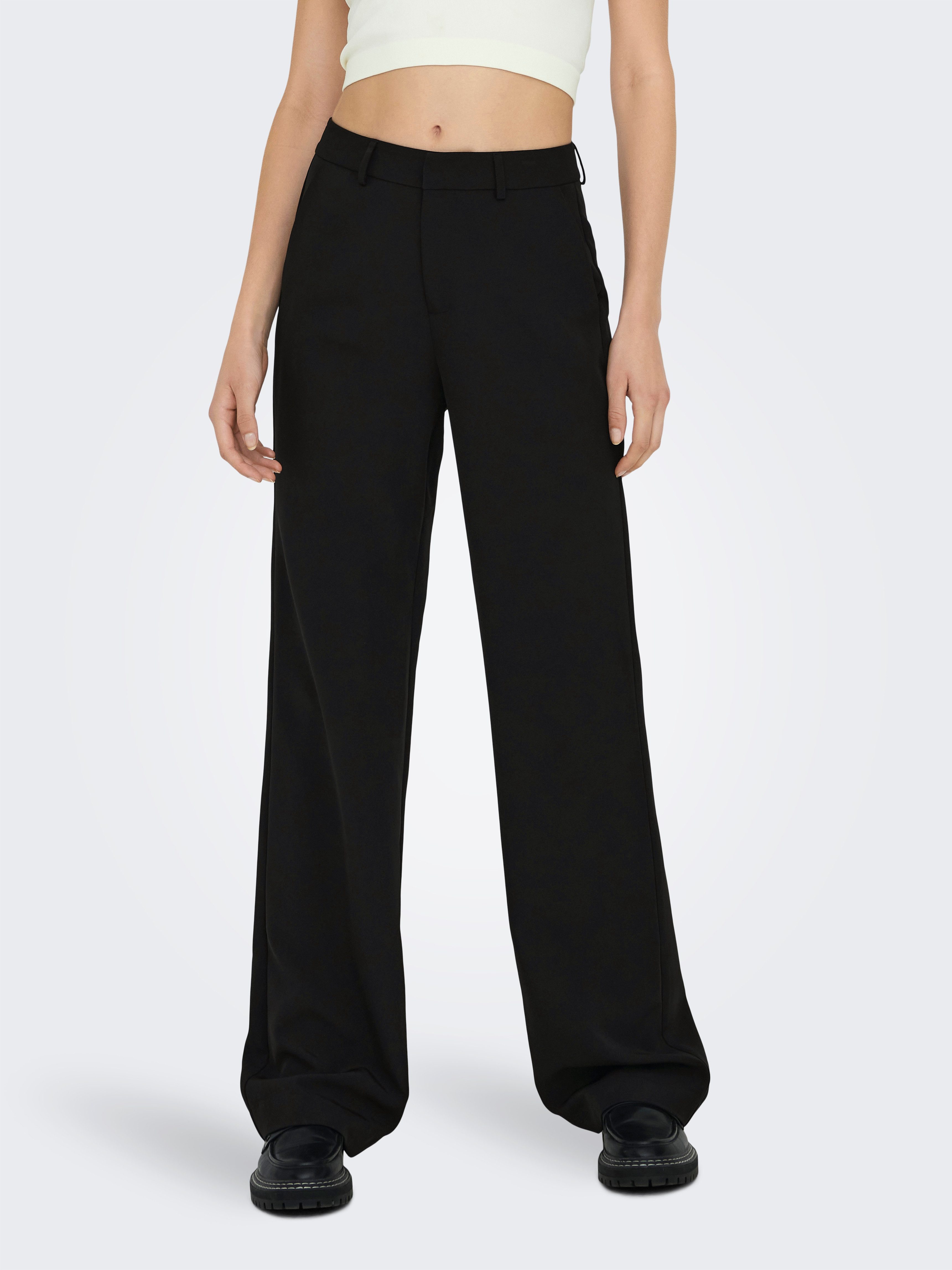 ONLY Anzughose ONLBERRY LIFE HW WIDE PANT TLR NOOS mit Stretch