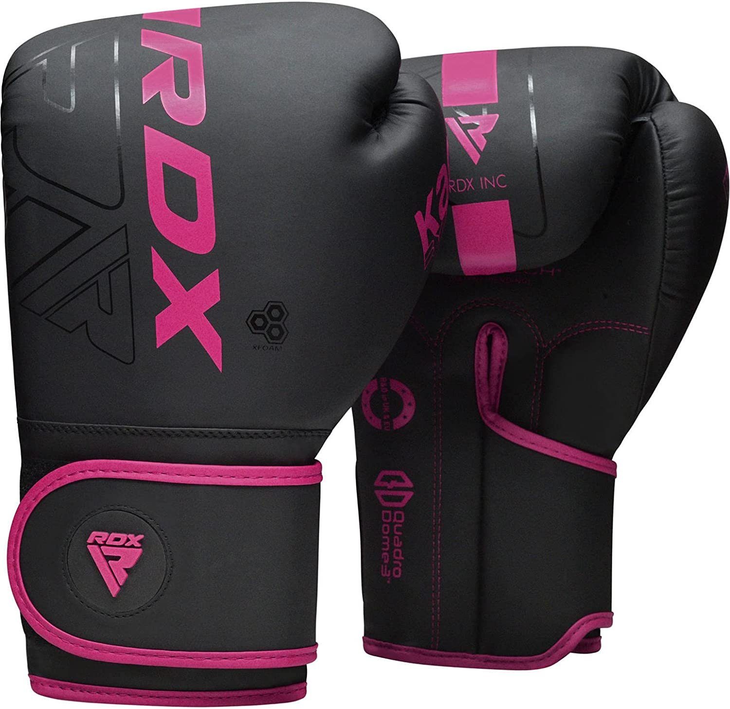 Sports Boxhandschuhe 2 und cm) (60,96 Boxsack pink RDX Fuß Set Kinder RDX Boxsack