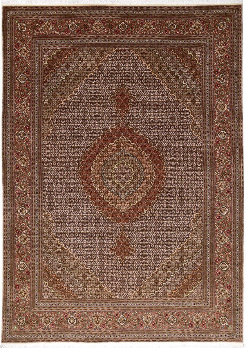 Orientteppich Täbriz Orientteppich, 249x350 Handgeknüpfter rechteckig, Mahi Trading, mm Nain 7 50Raj Höhe