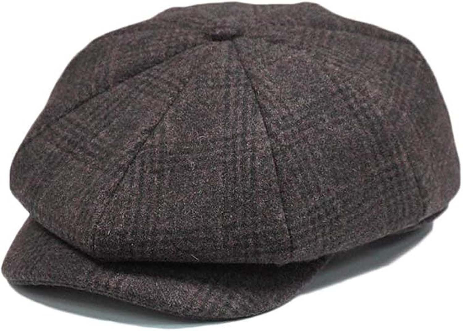 Zaewry Baskenmütze Wollmischung Schirmmützen Unisex Schiebermütze