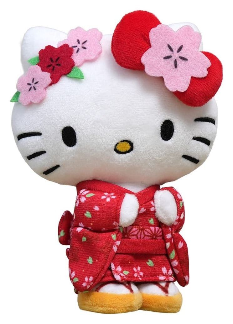 Sakami Merchandise Plüschfigur Sanrio Plüschfigur Hello Kitty Kimono Version 22 cm