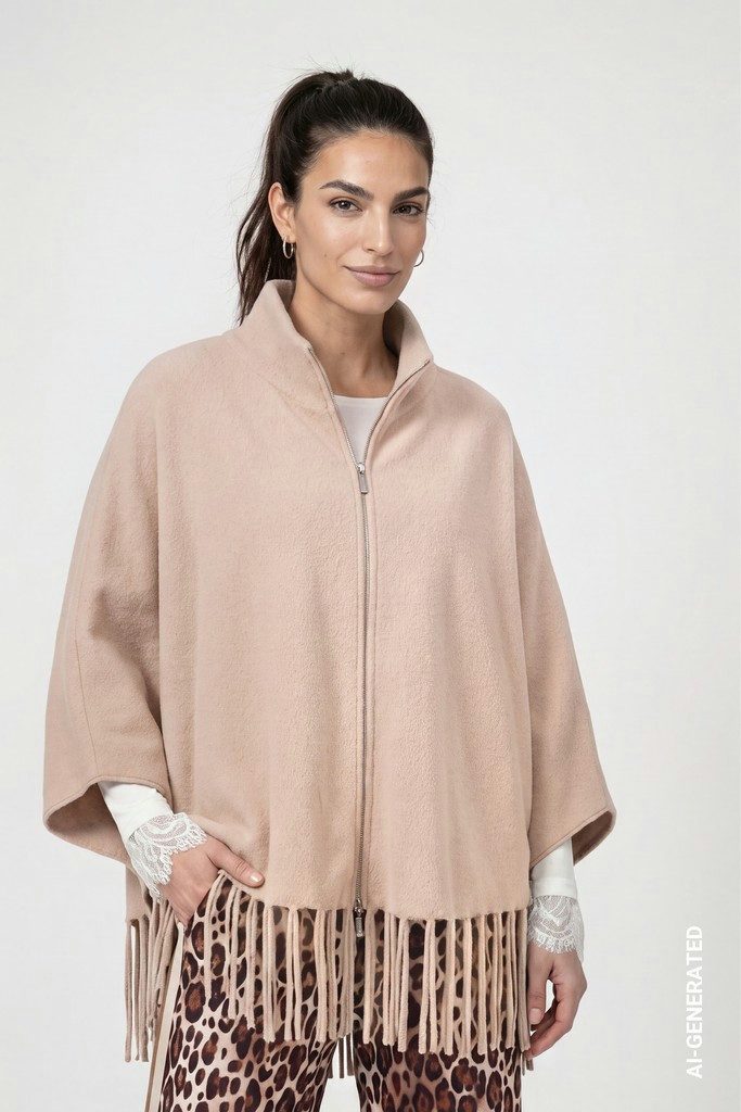 Monari Strickcape MONARI / Da.Strickjacke, Poncho / Strickjacke