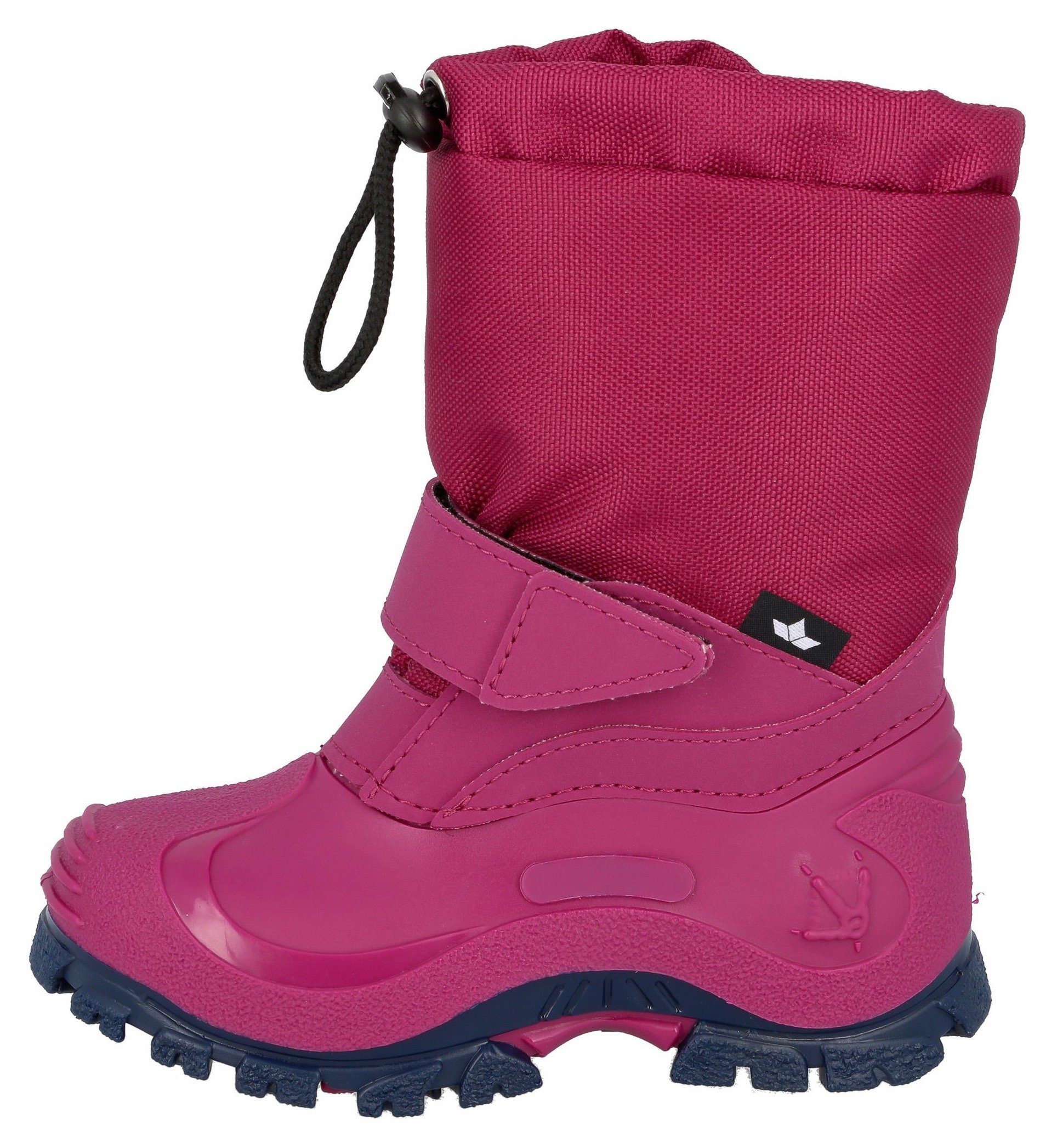 mit Zugkordel Winterstiefel Werro Lico pink Snowboots