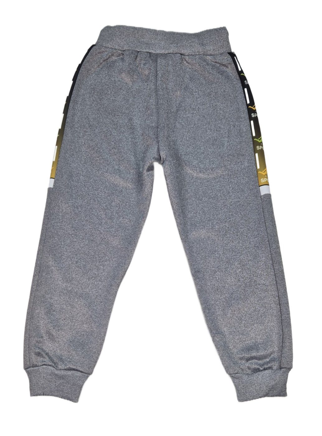 Hessis Jogginghose Coole Jungen-Freizeithose mit Sport-Print – in drei Farben! J199 Elastikbund mit tunnelzug – Bild 2 von 2