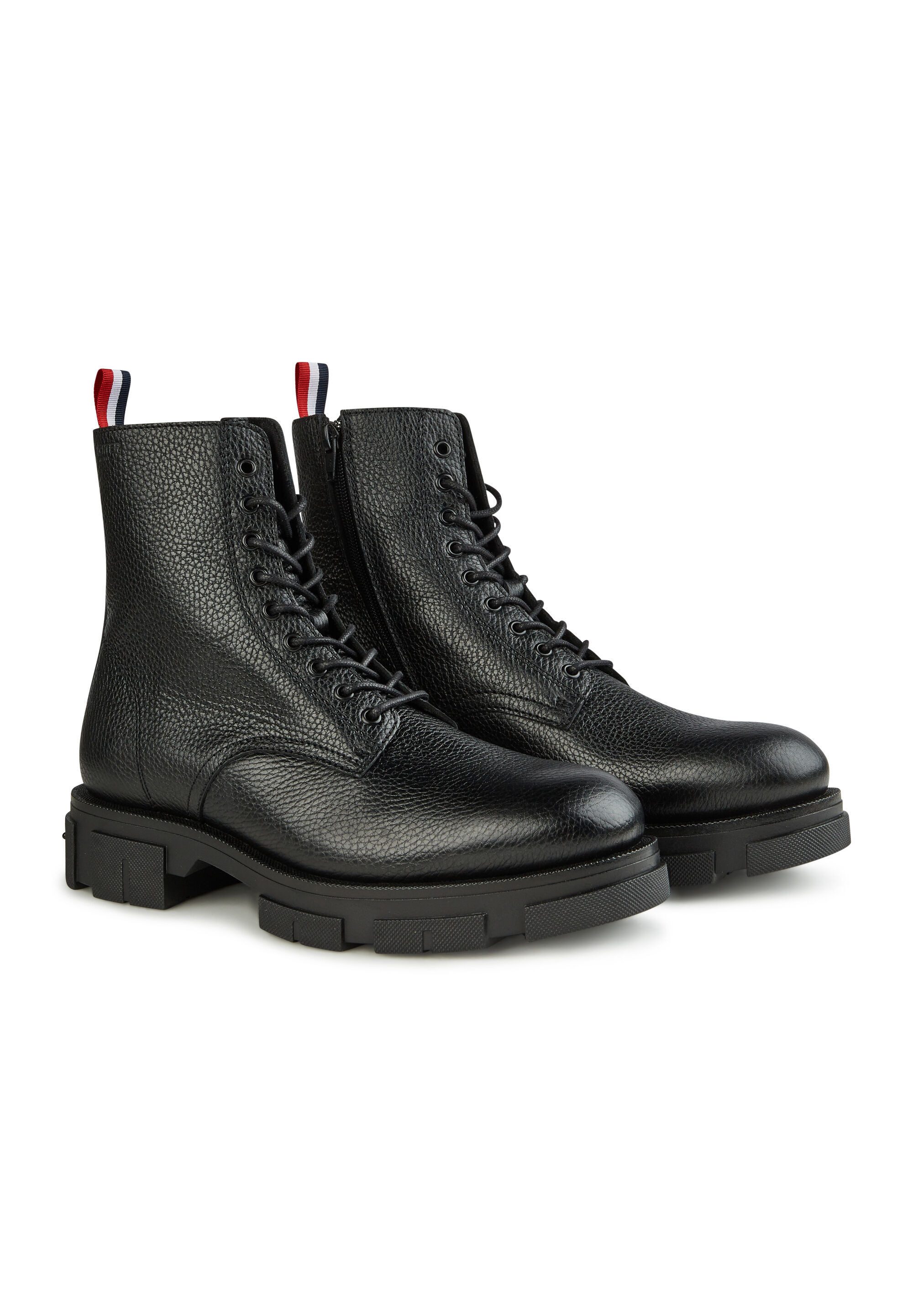 HECHTER PARIS Schnürstiefelette (2-tlg) im unifarbenen Design