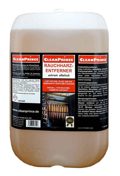 CleanPrince Rauchharz-Entferner 10 Liter Konzentrat Backofenreiniger