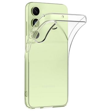 CoolGadget Handyhülle Transparent Ultra Slim Case für Samsung Galaxy A25 5G 6,5 Zoll, Silikon Hülle Dünne Schutzhülle für Samsung A25 5G Hülle