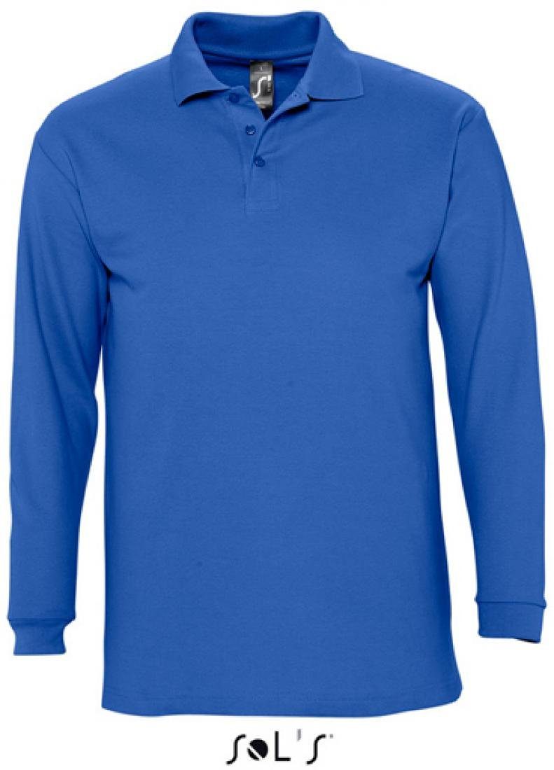 Langarm-Poloshirt Herren Longsleeve Poloshirt Winter II