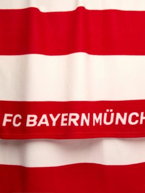 Wohndecke FC Bayern München Kuschelfleecedecke 150 x 200 cm, FC Bayern München