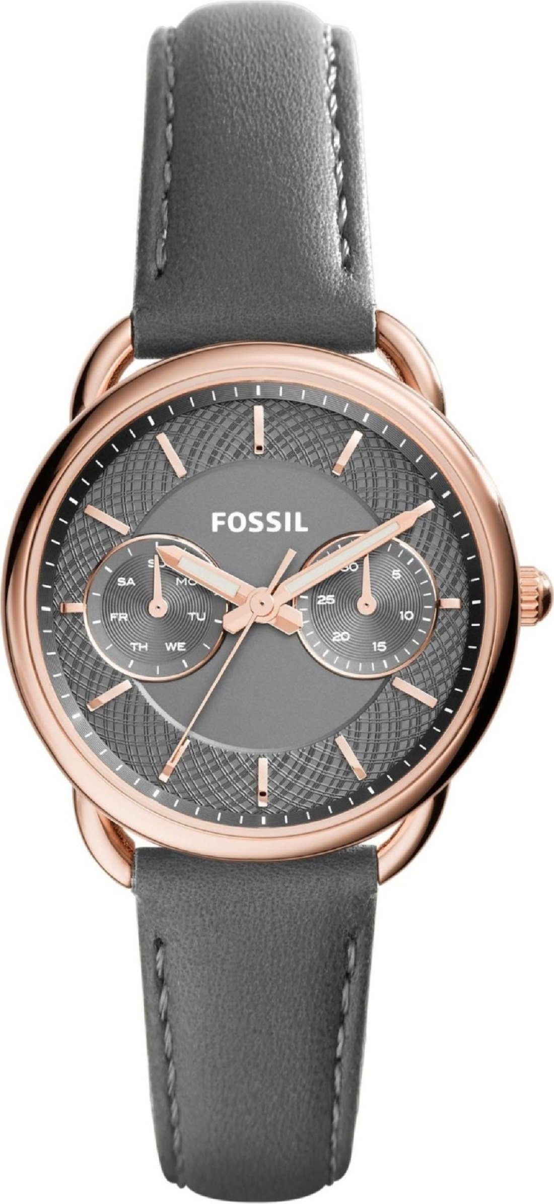 Fossil Automatikuhr Fossil ES3913 Tailor analoge Damen Armbanduhr mit
