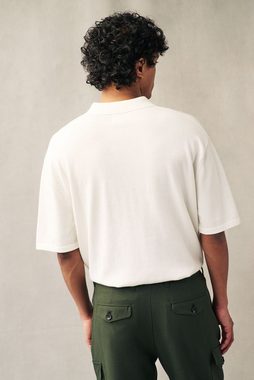 Next Poloshirt Regular Fit Strick-Poloshirt mit Streifen (1-tlg)